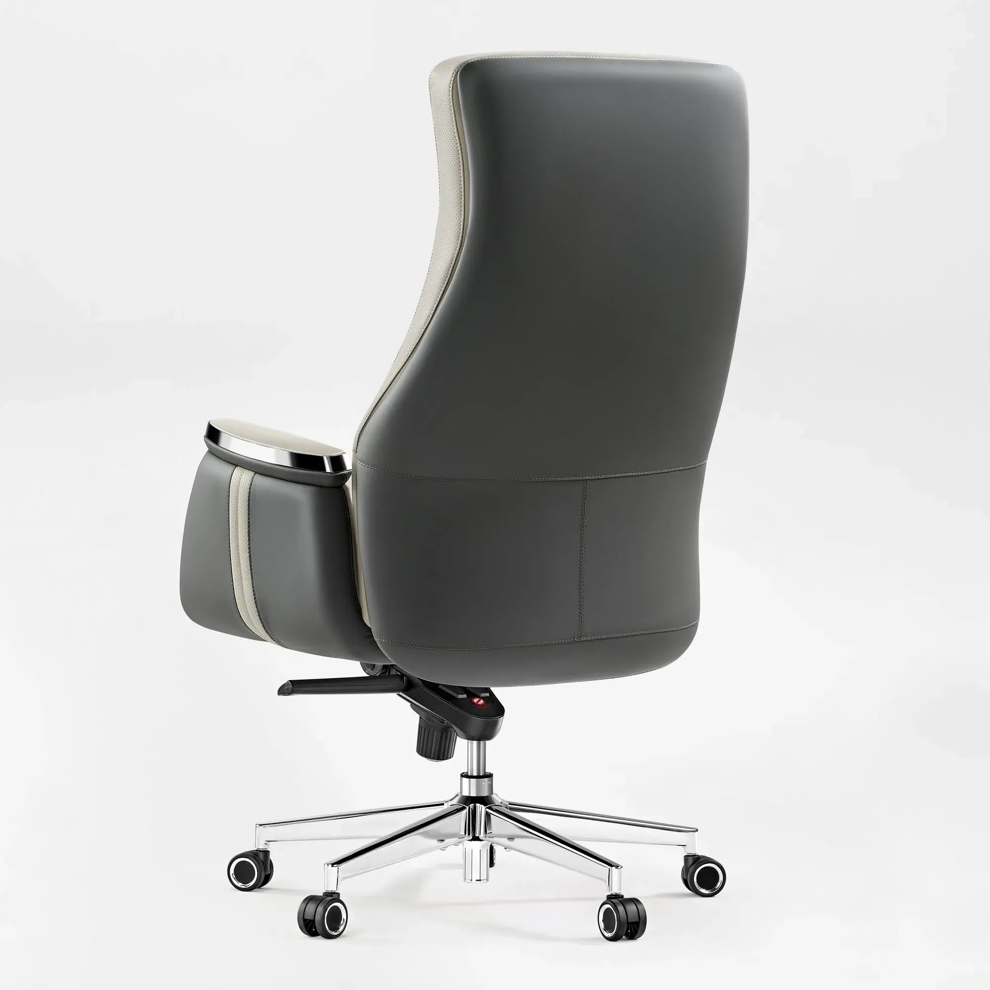 Royal II Executive Office Chair with Lumbar Support - Leather