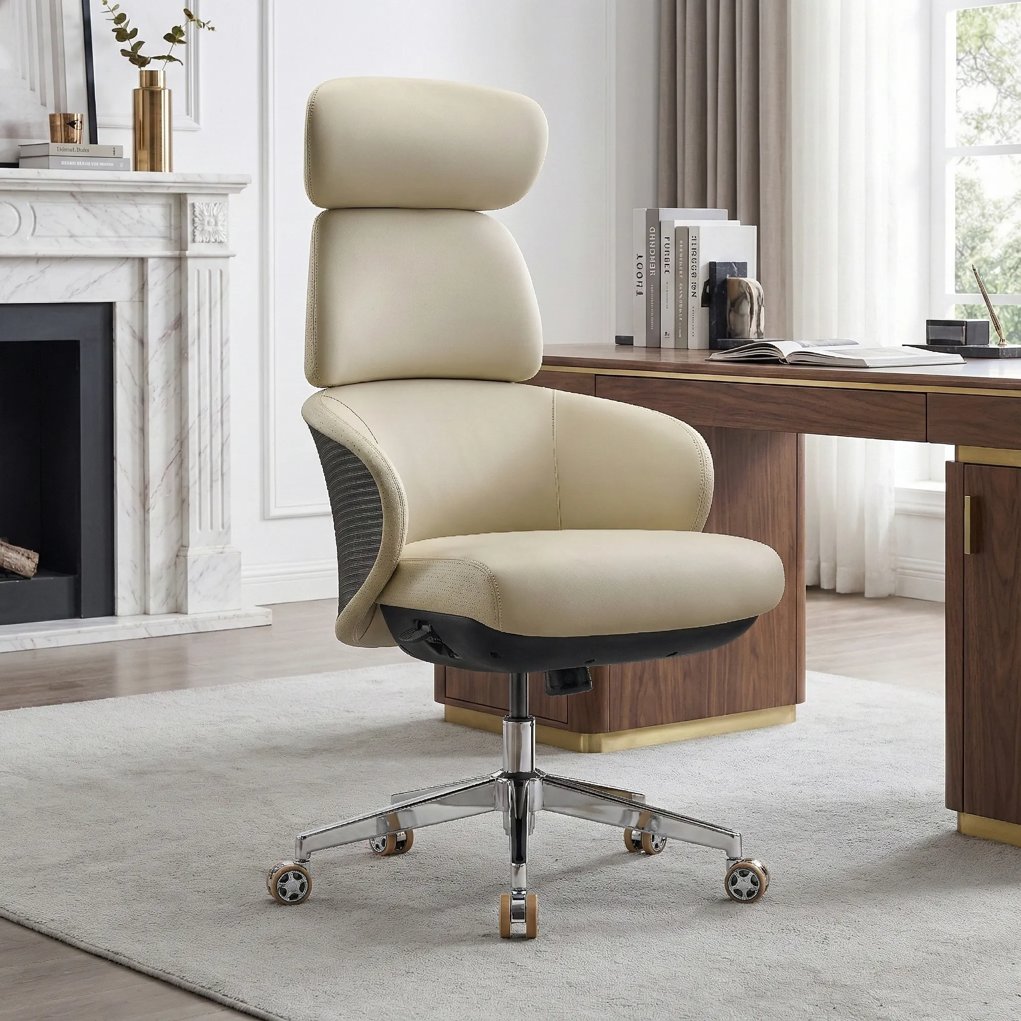 Royal Rowan Executive Office Chair - Microfiber Leather