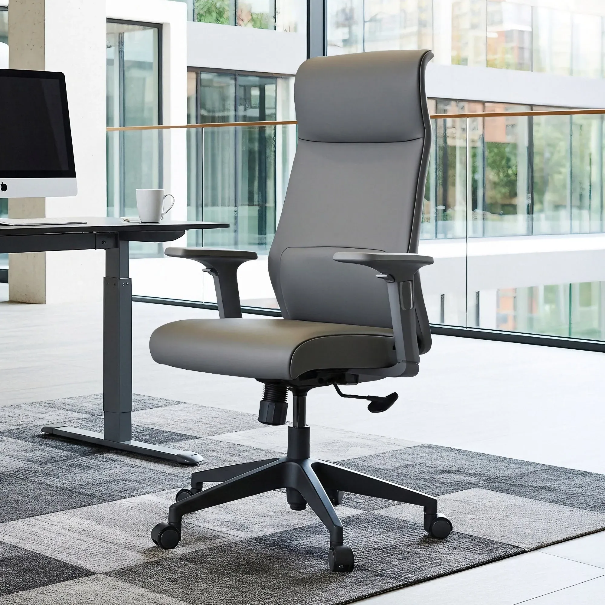 Valen Office Chair - Microfiber Leather image