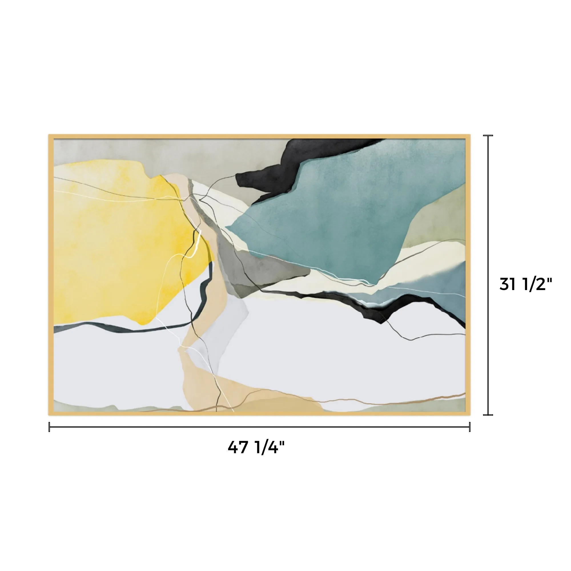 WA-01 Abstract Wall Art Print