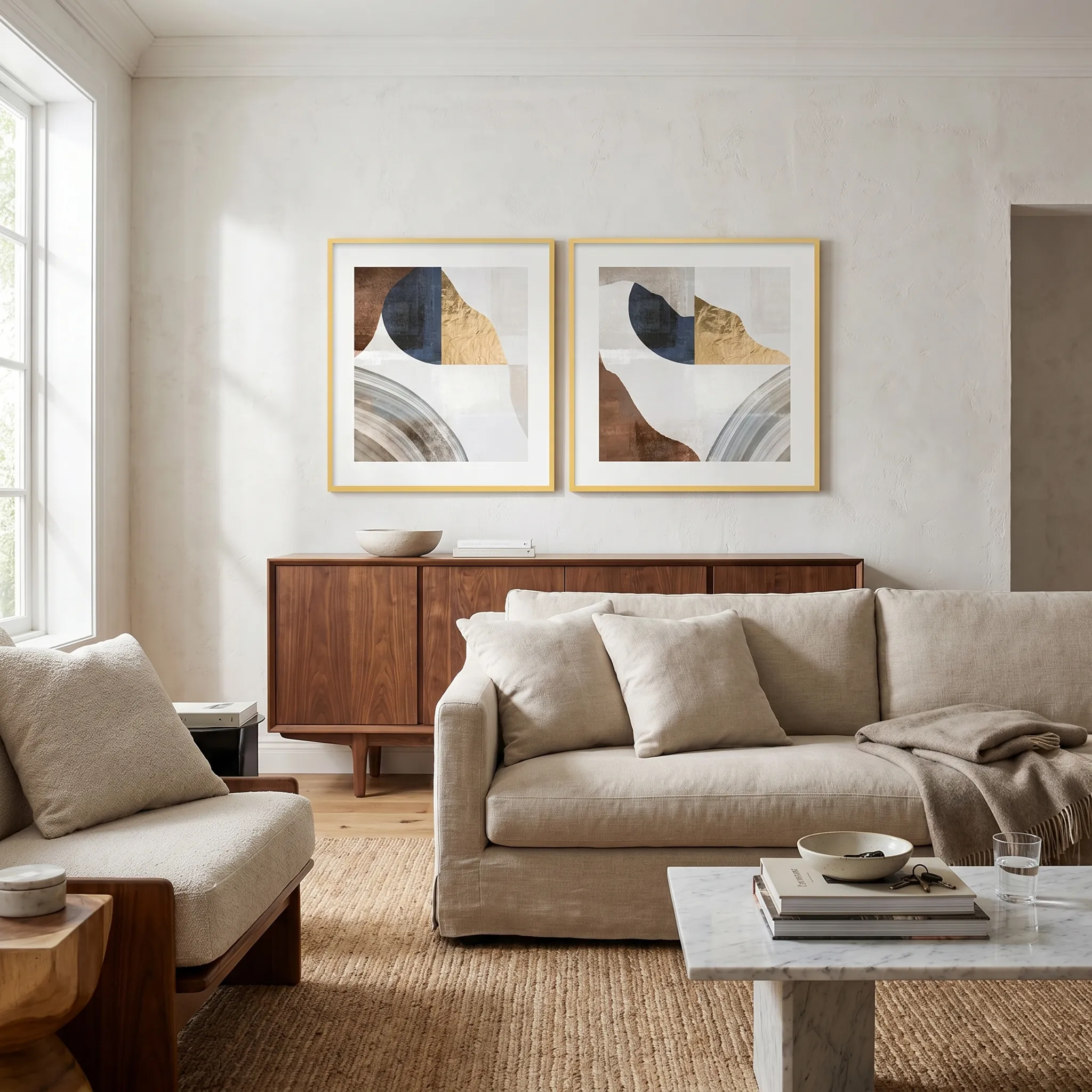 WA-03 Wall Art Set of 2 - Abstract Print product