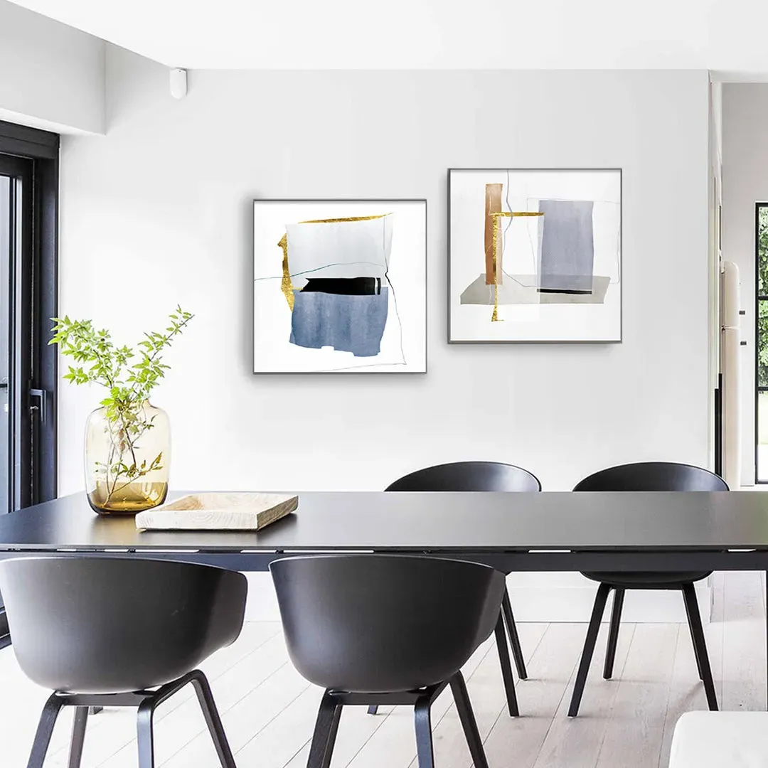 WA-04 Abstract Wall Art Print Set of 2