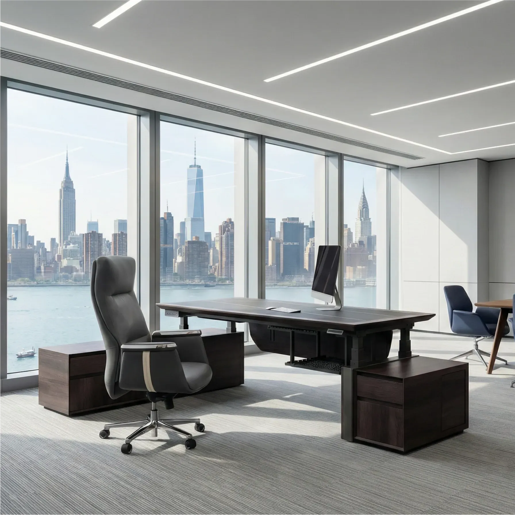 Zen Classic Office Set with Standing Desk & Chair