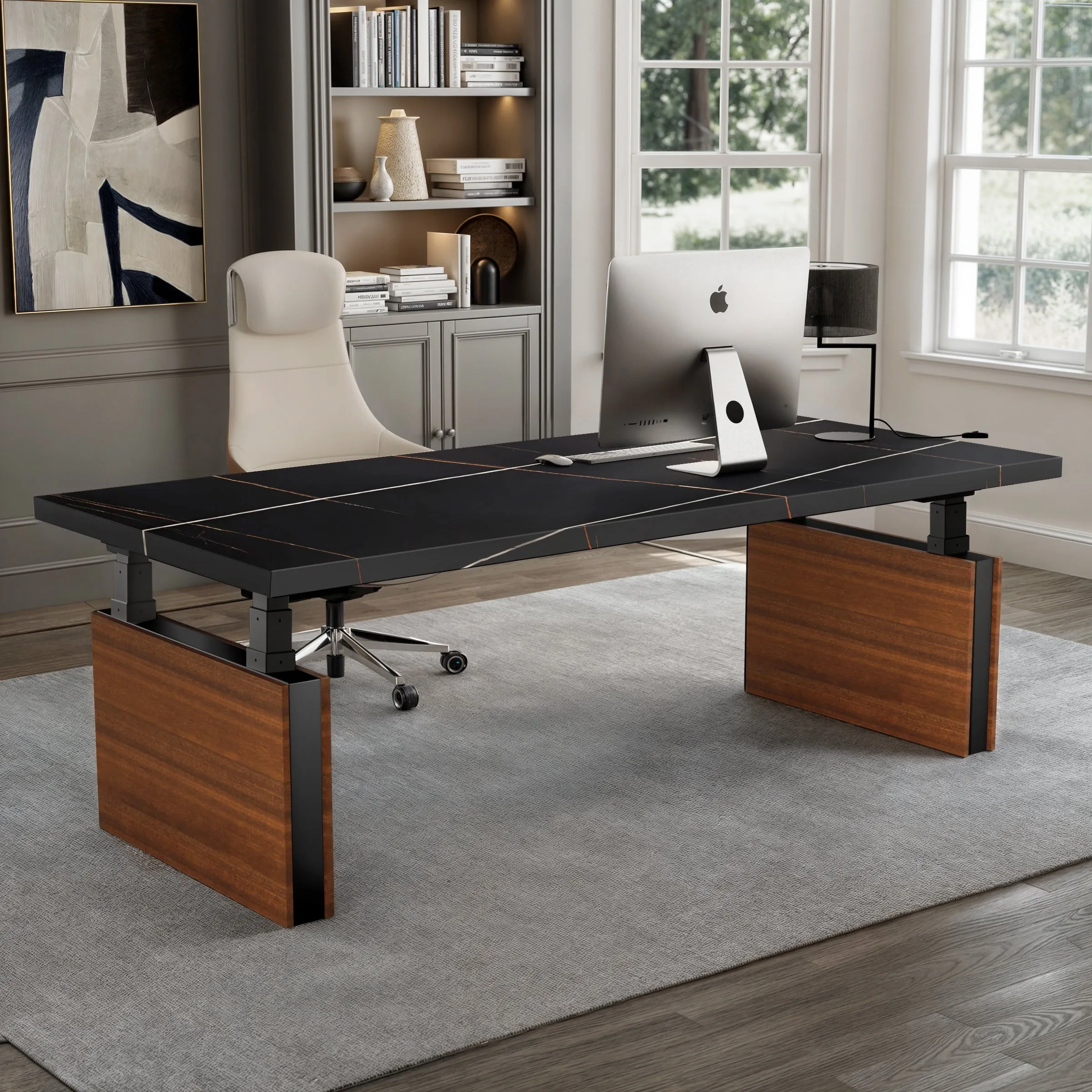 Zen Pro Standing Desk - Sintered Stone image