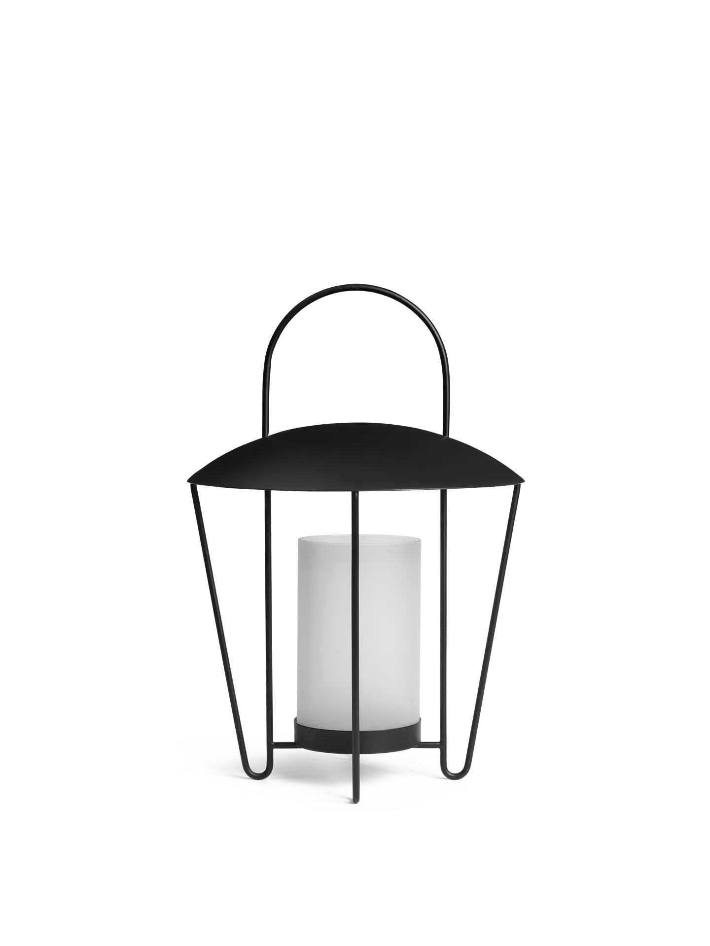 Abri Lantern - Black, Stainless Steel image