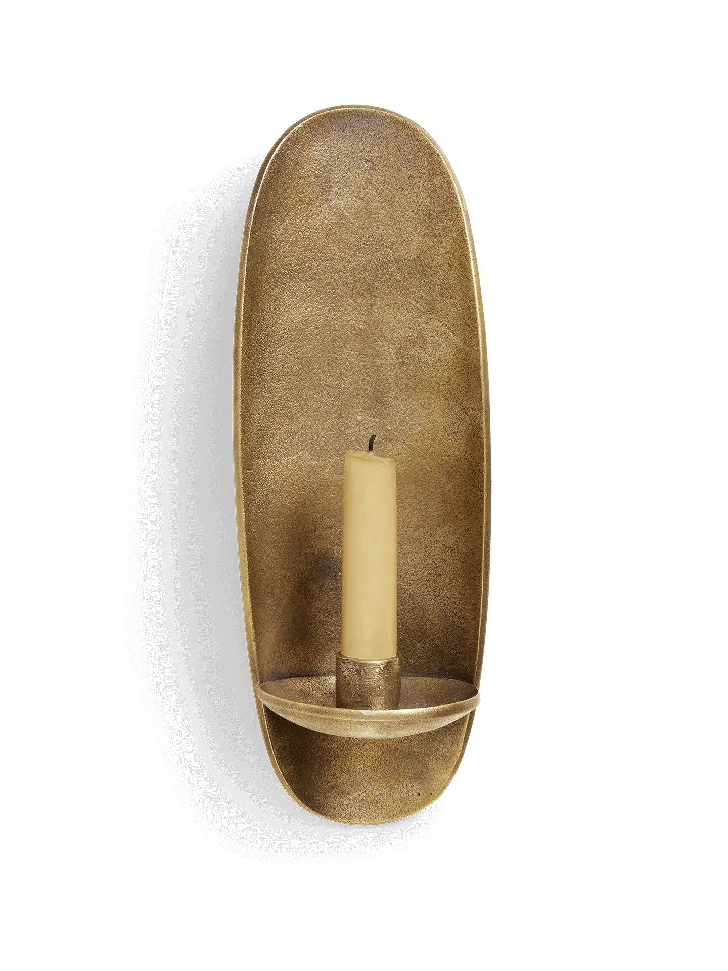 Agapé Wall Candle Holder - Brass