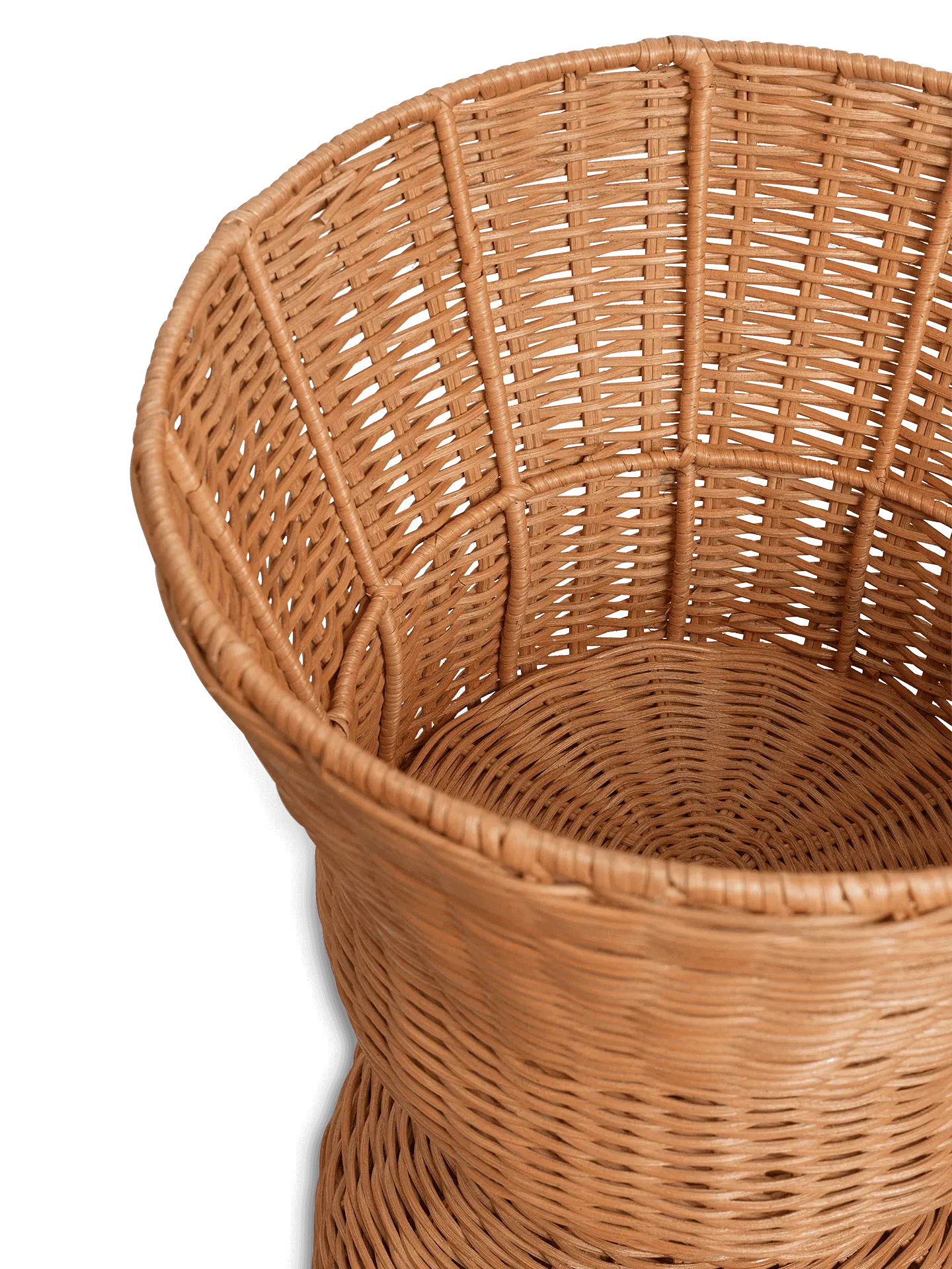 Agnes Tall Plant Stand - Natural, Rattan