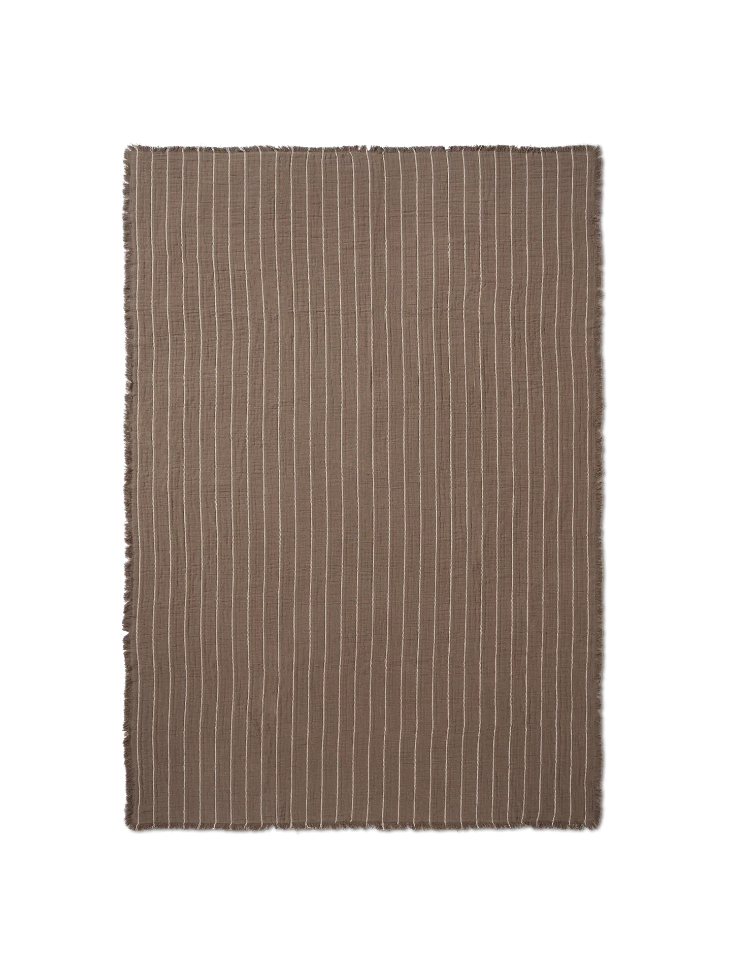 Aires Single Bedspread - Stone, Organic Cotton image