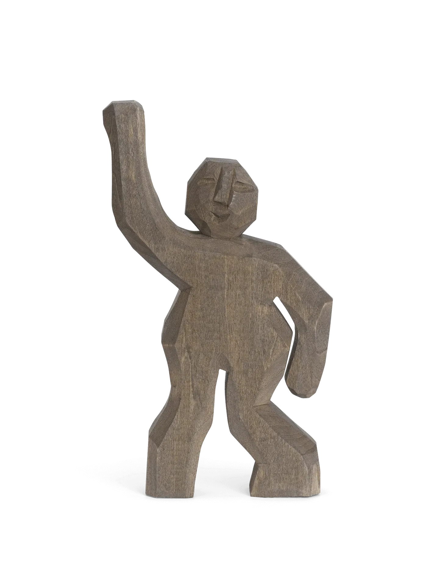 Aksel Hand-Carved Figure - Anthracite image