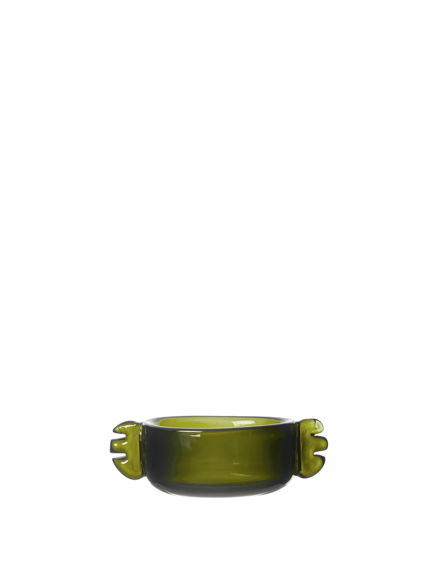 Alas Small Bowl - Moss Green, Glass image