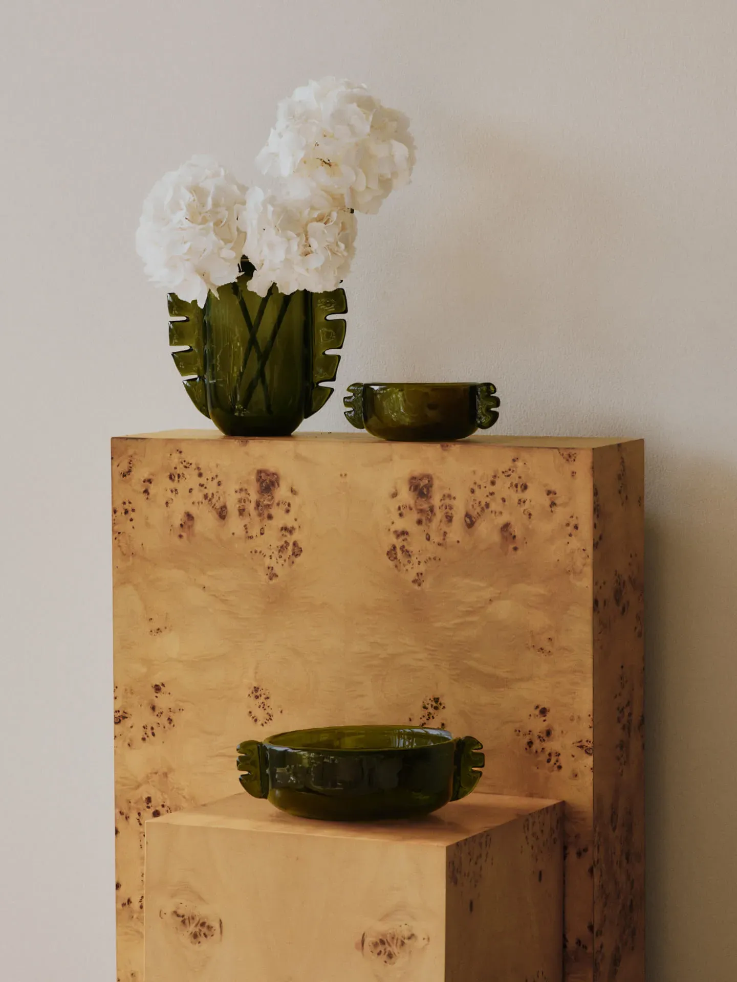 Alas Vase - Moss Green