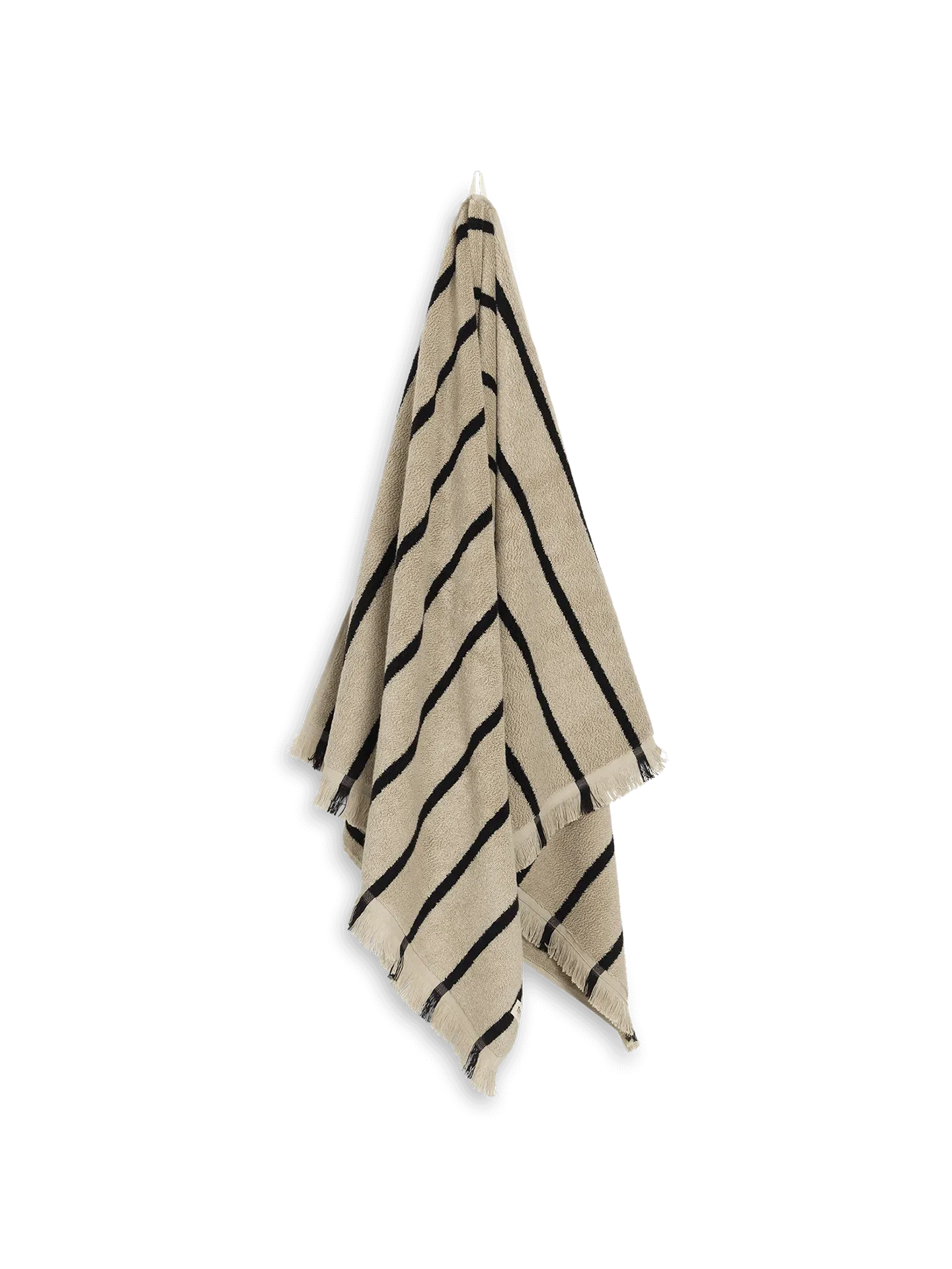Alee Bath Towel - Sand/Black image