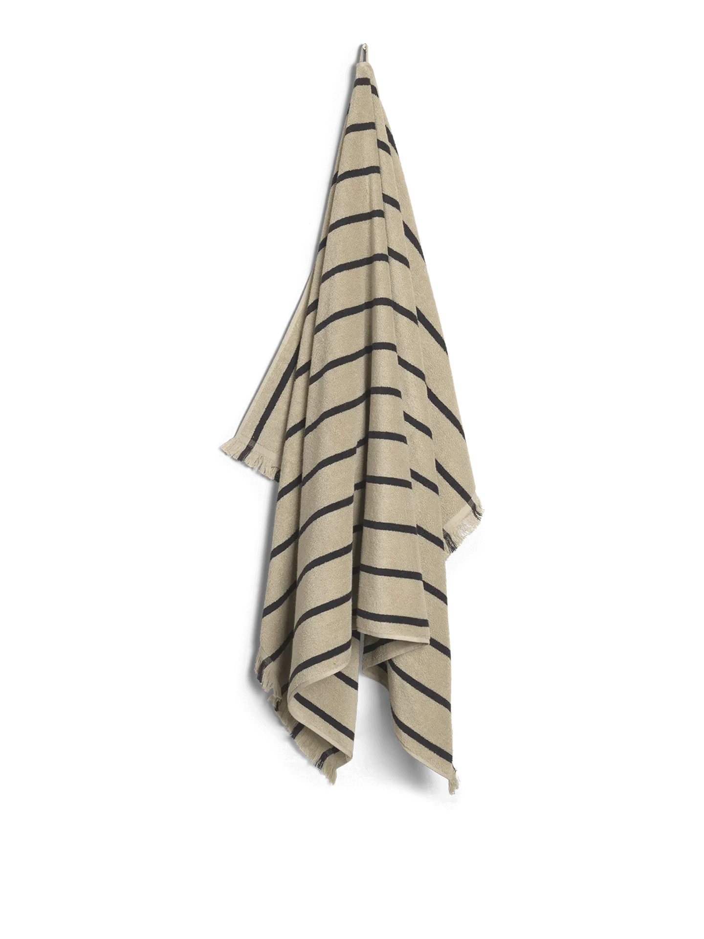 Alee Beach Towel - Sand/Black image