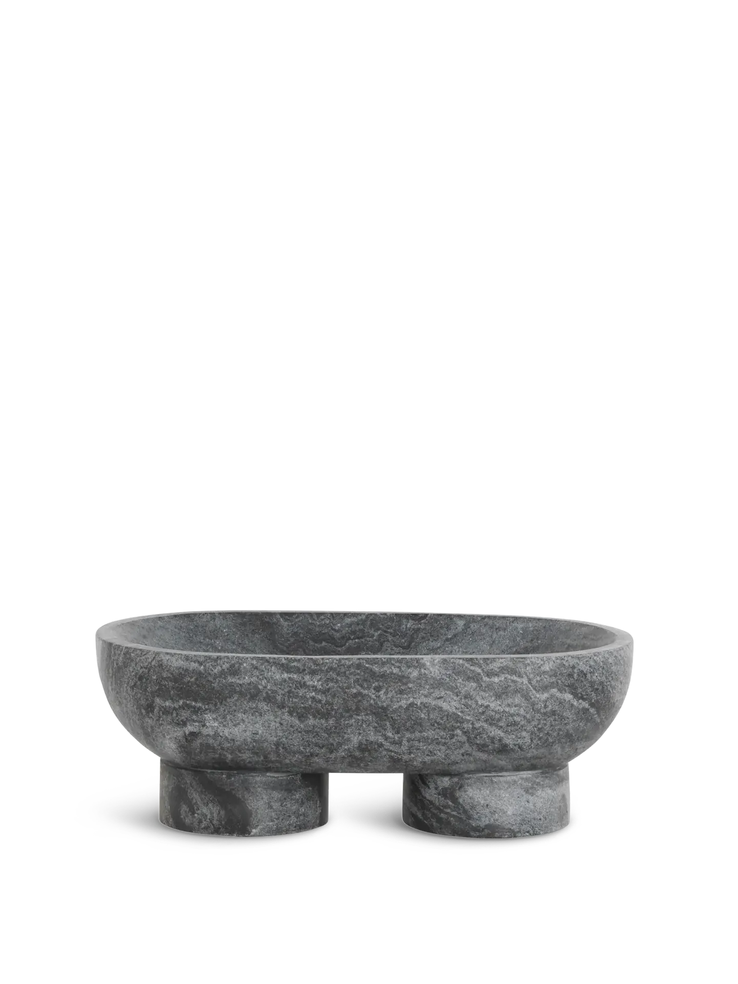 Alza Bowl - Black, Marble