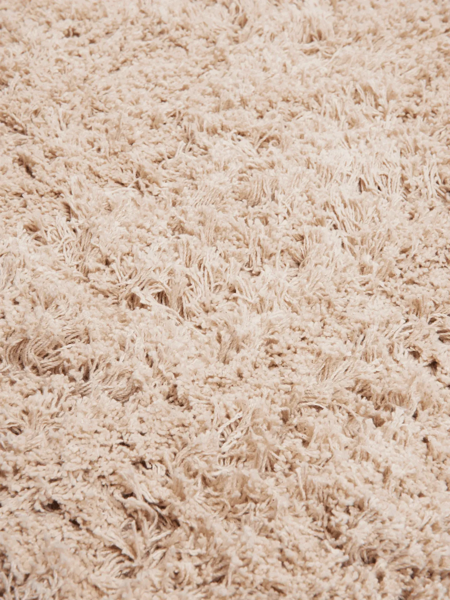 Amass Long Pile Runner - Off-White, Cotton