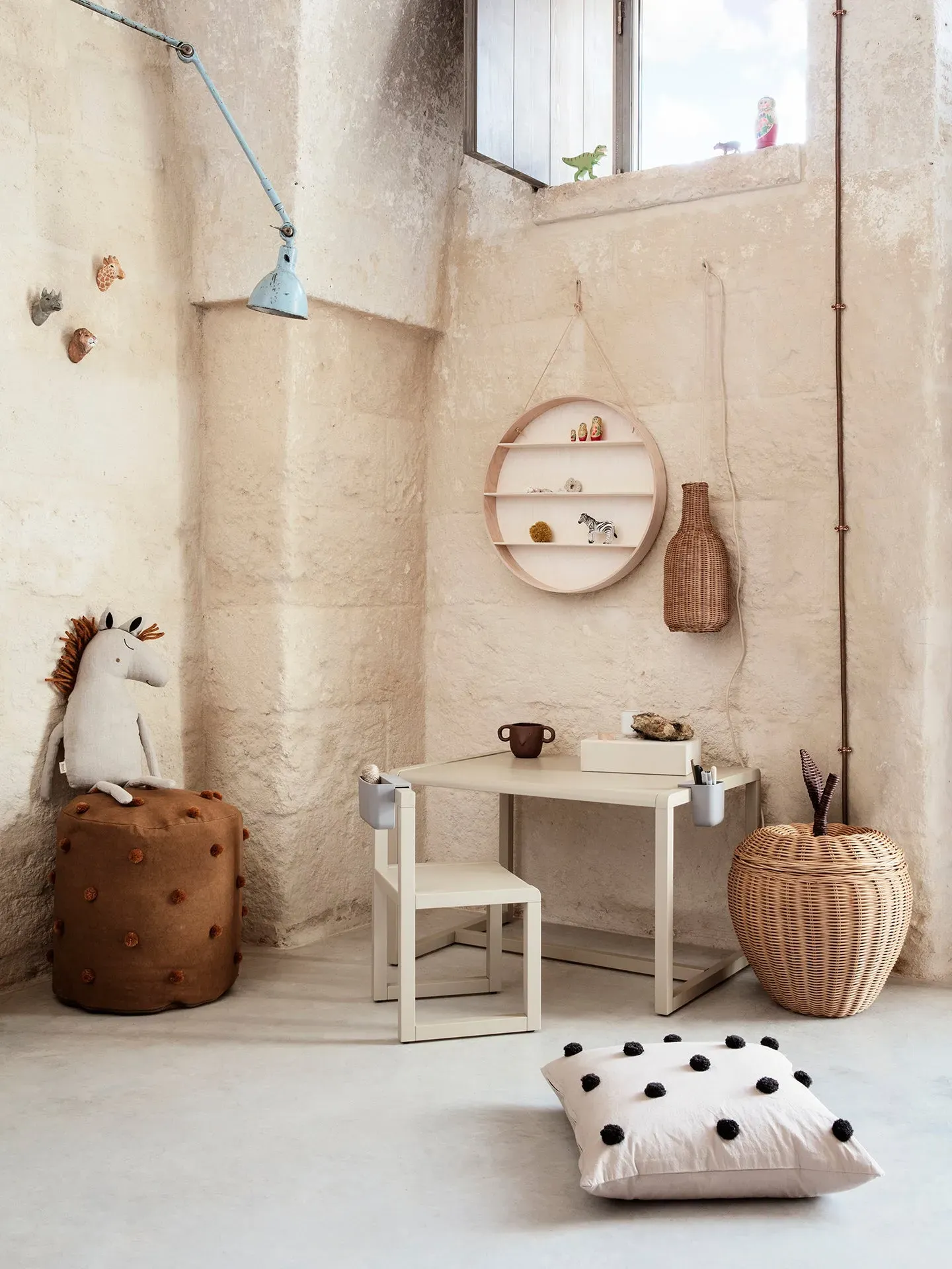 Animal Hand-Carved Hook - Giraffe