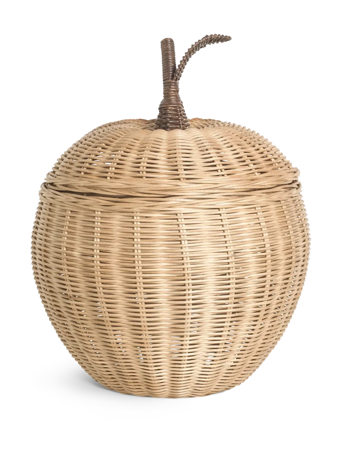 Apple Braided Storage Basket - Natural