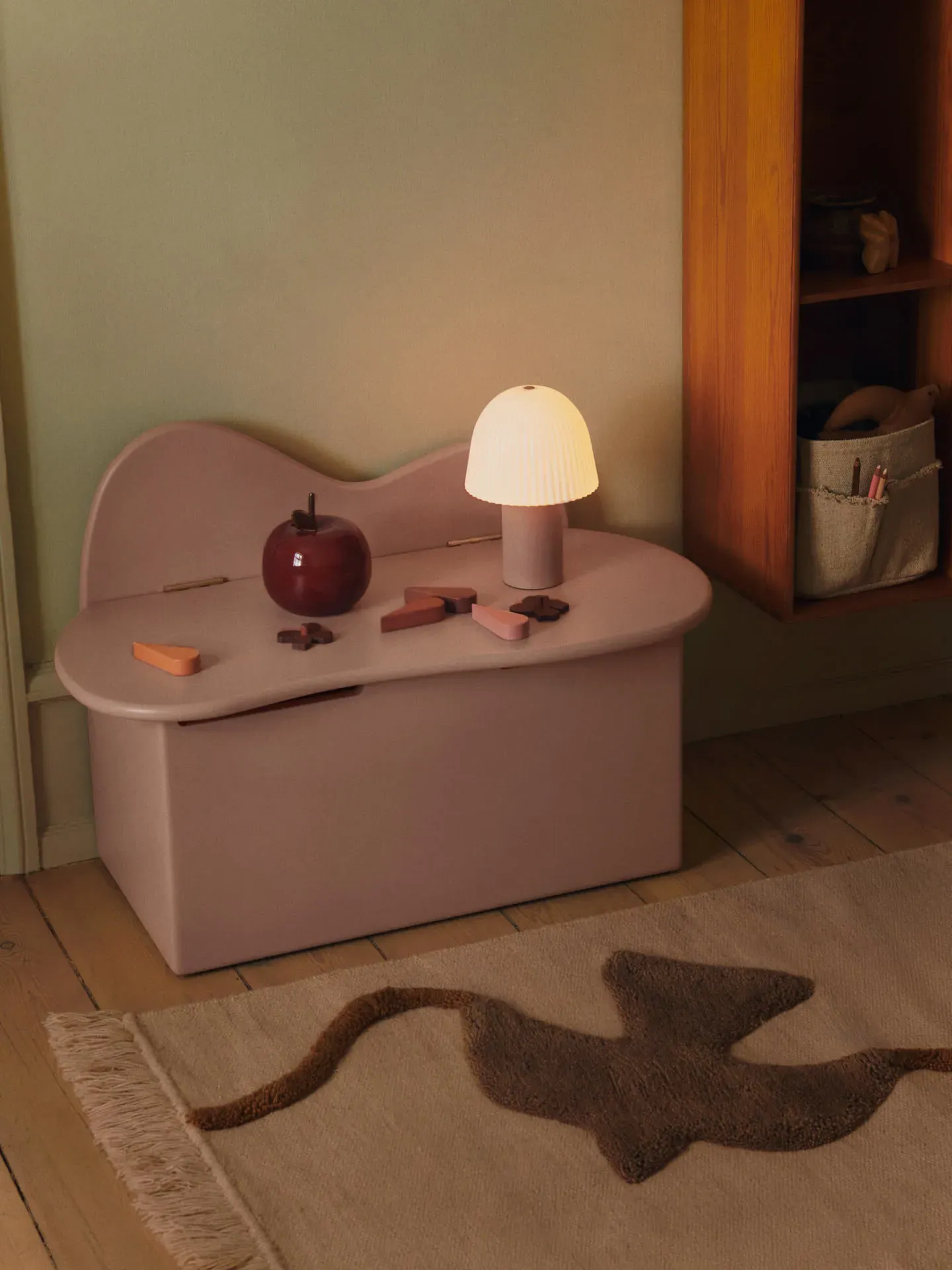 Apple Money Bank - Deep Red