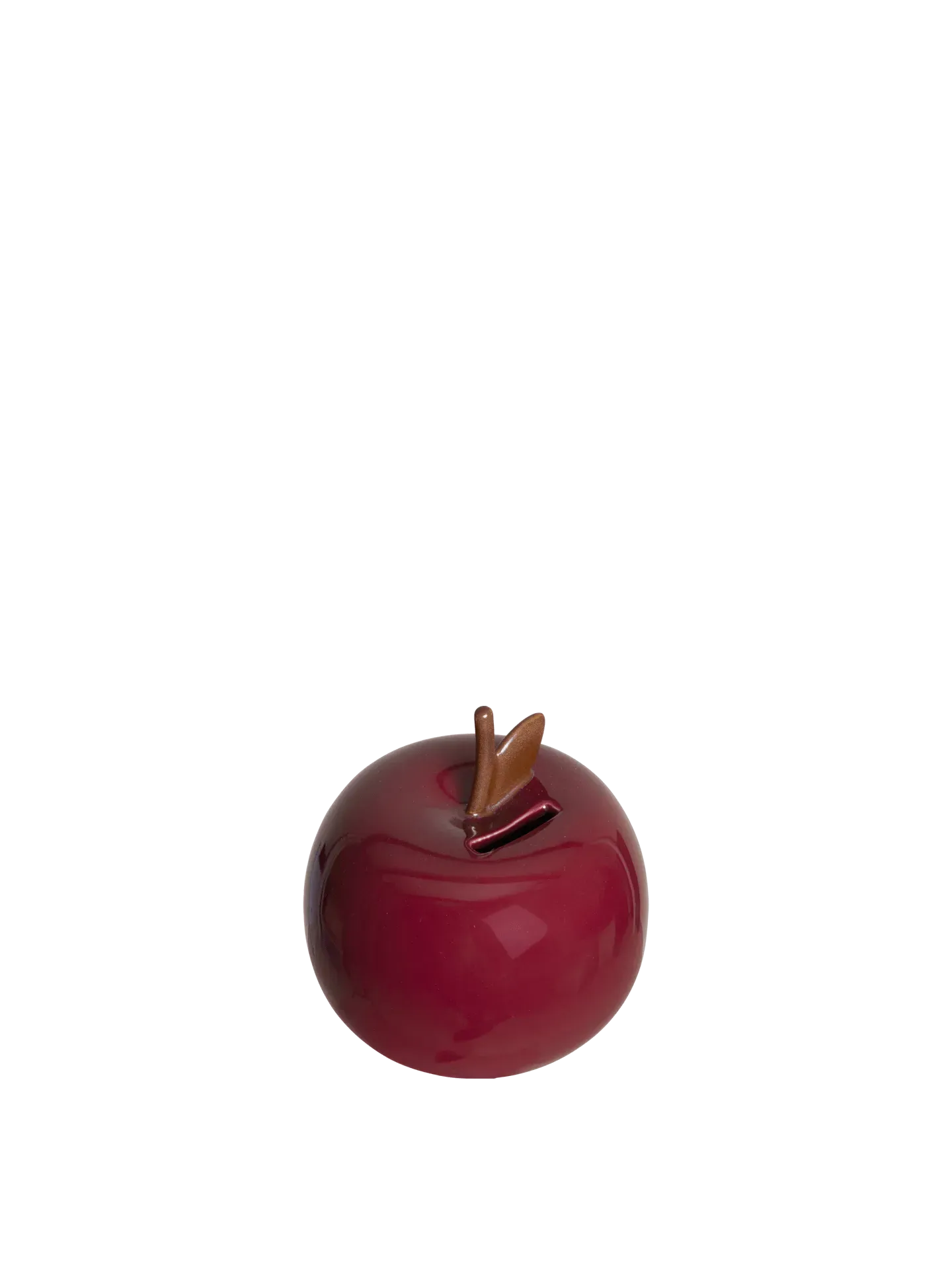 Apple Money Bank - Deep Red