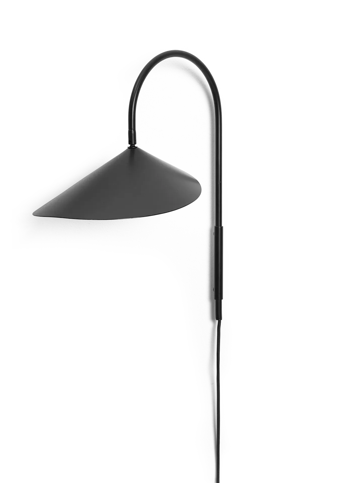 Arum Swivel Wall Lamp - Black