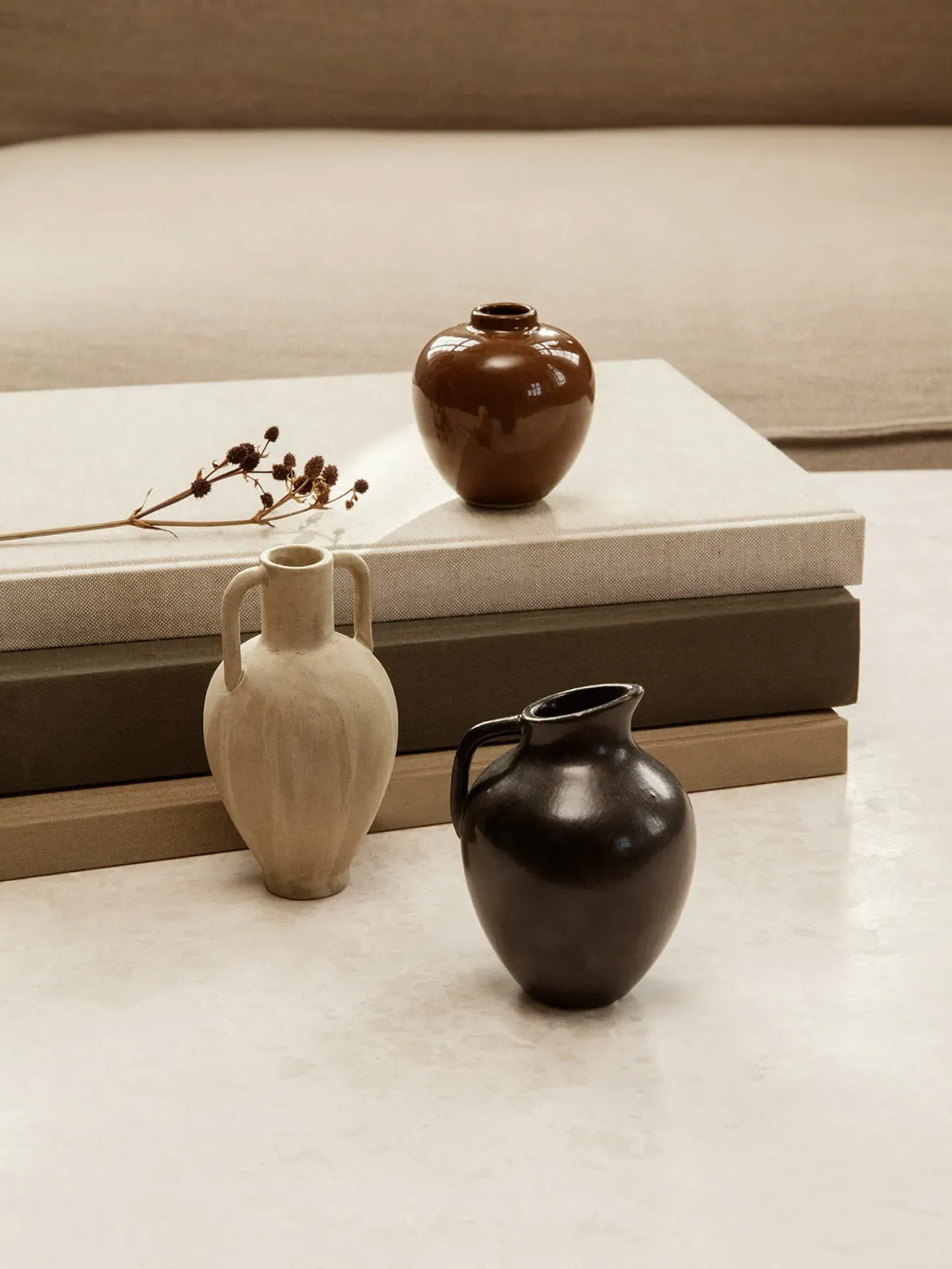 Ary Mini Vase - M - Charcoal