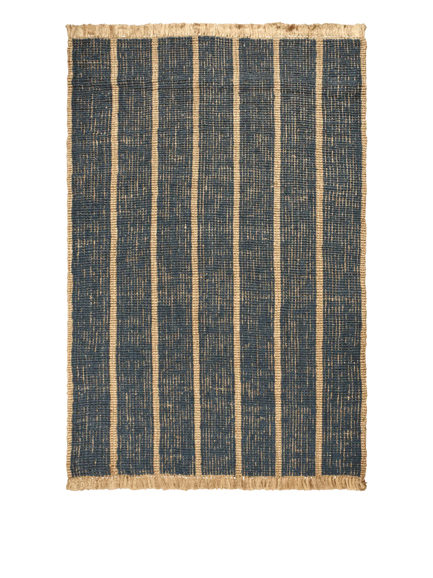 Athens Stripes Rug - Natural, Jute