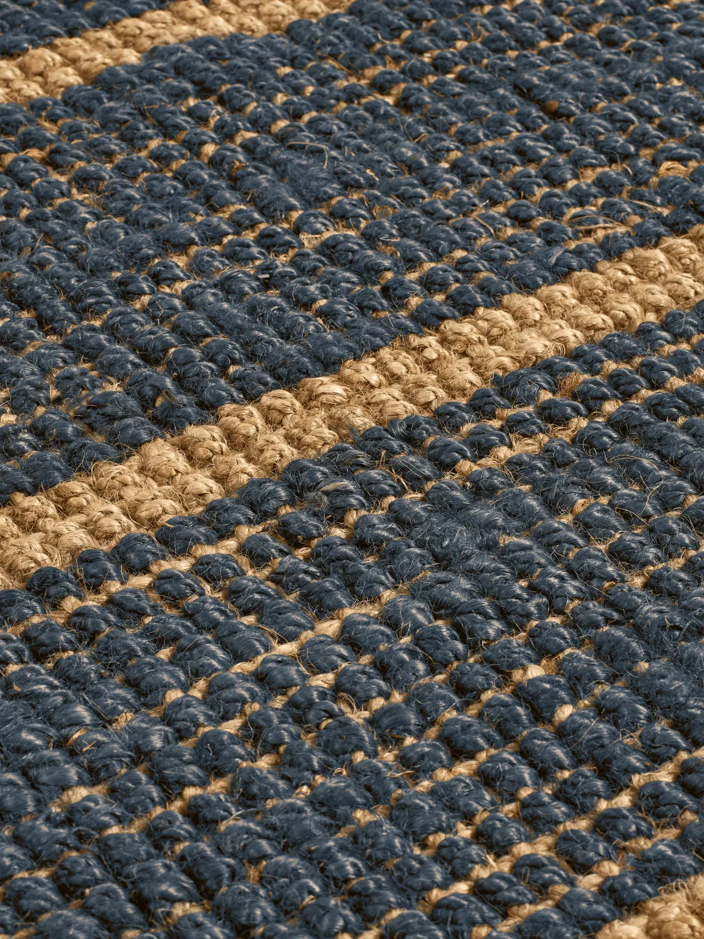 Athens Stripes Runner - Natural, Jute