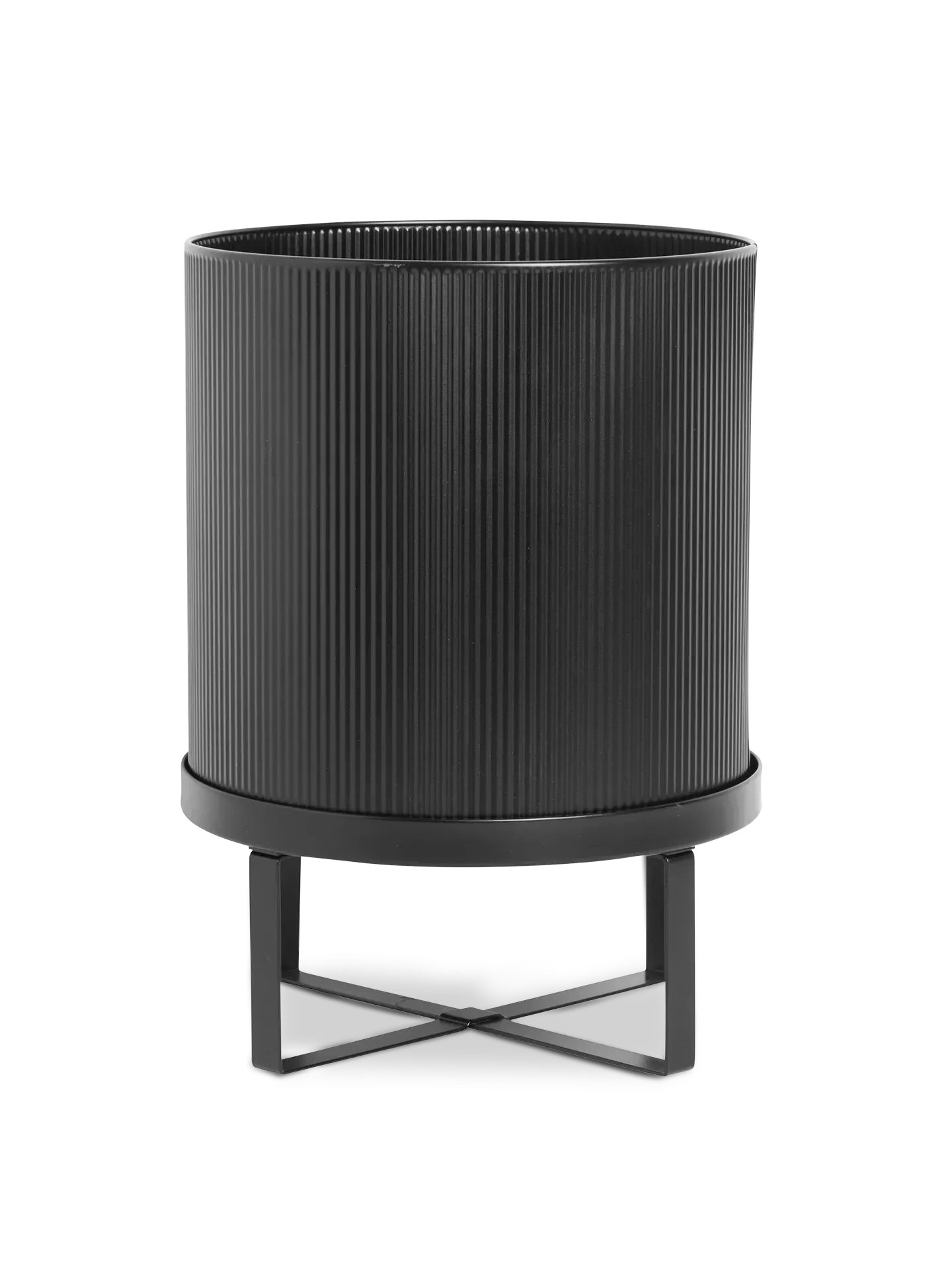 Bau Large Plant Pot - Black