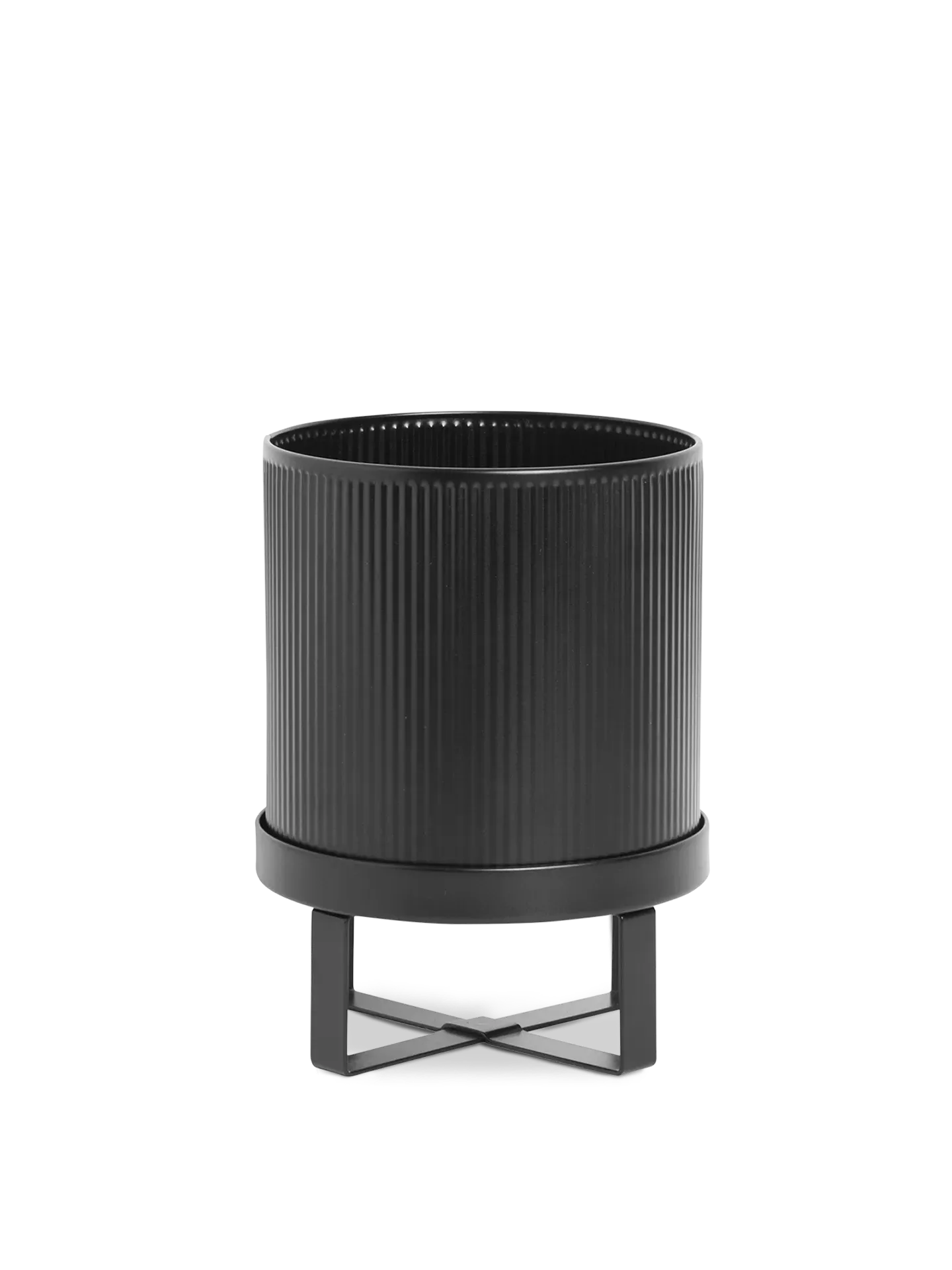 Bau Small Plant Pot - Black image