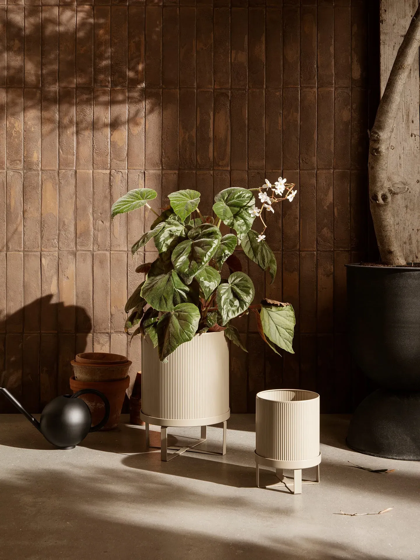 Bau Small Plant Pot - Cashmere