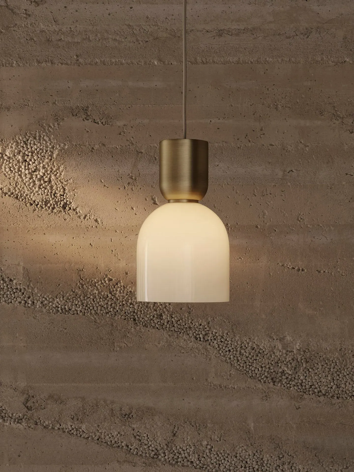 Bell Opal Shade Lampshade - White