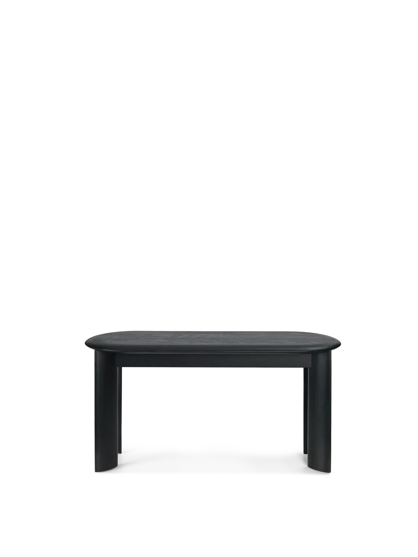 Bevel Bench - Black, Oiled Beech image