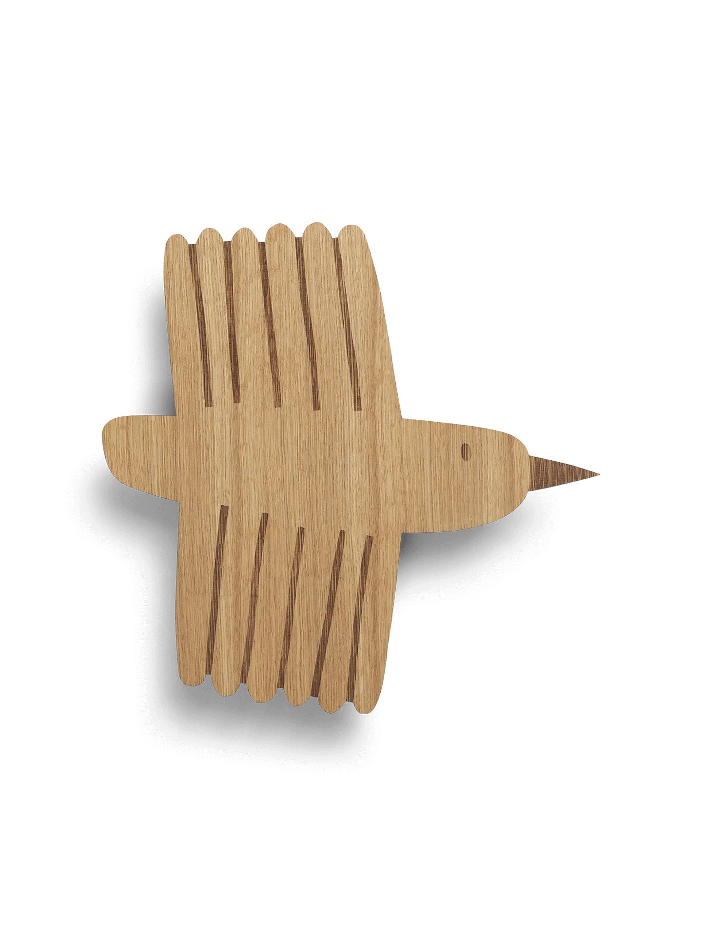 Bird Lamp - Oiled Oak image