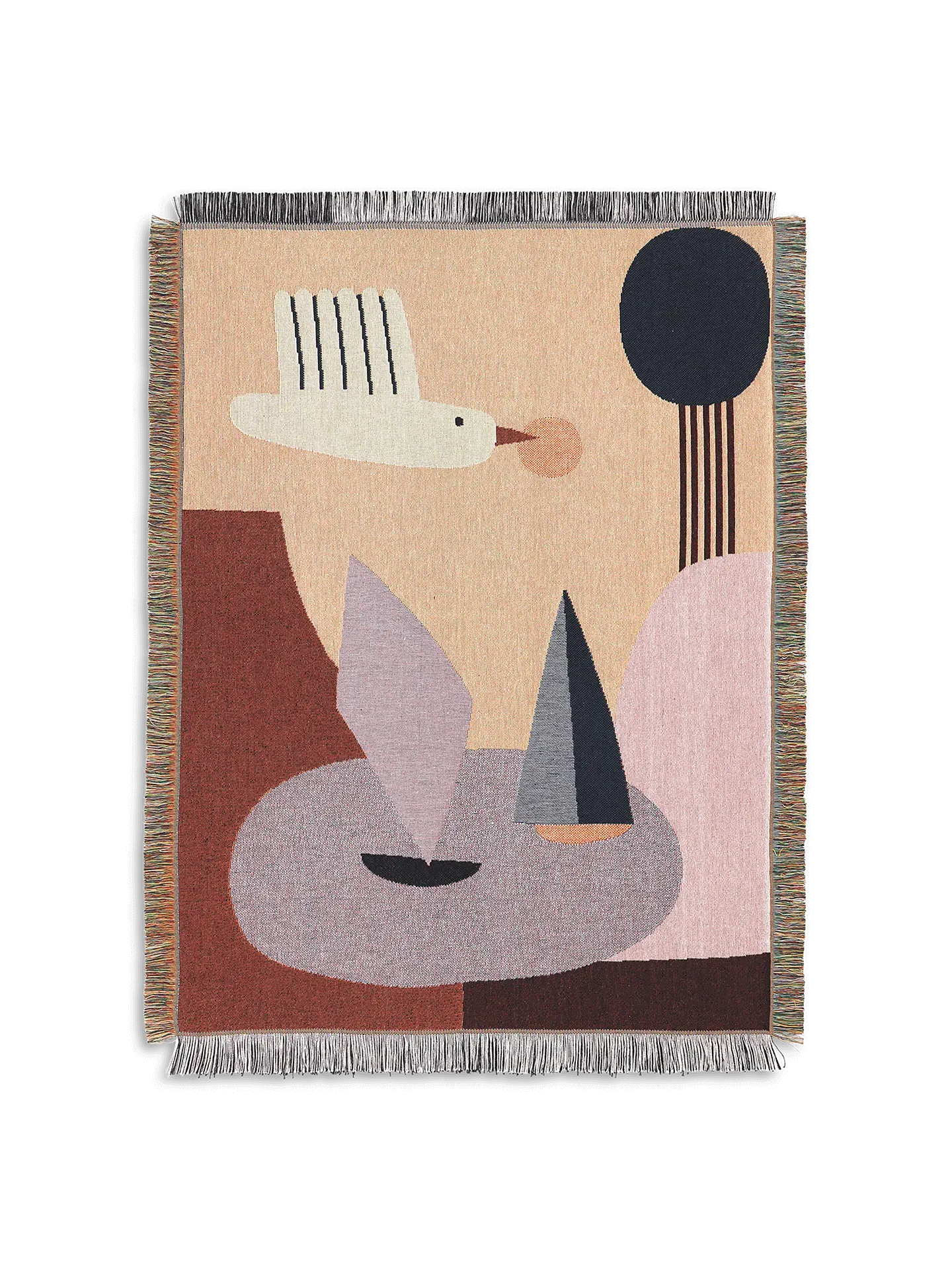 Bird Tapestry Blanket image