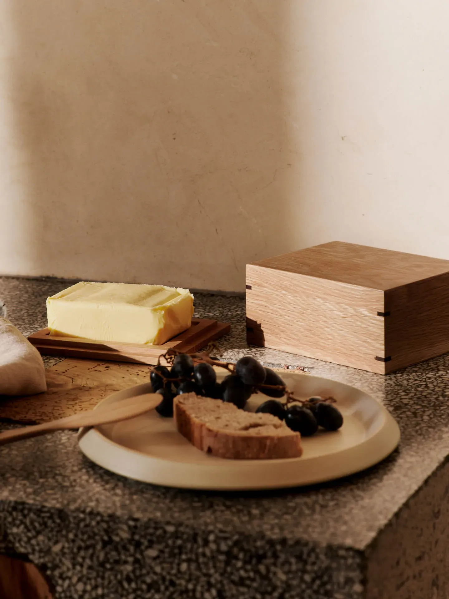 Bon Butter Box - Natural, Oak