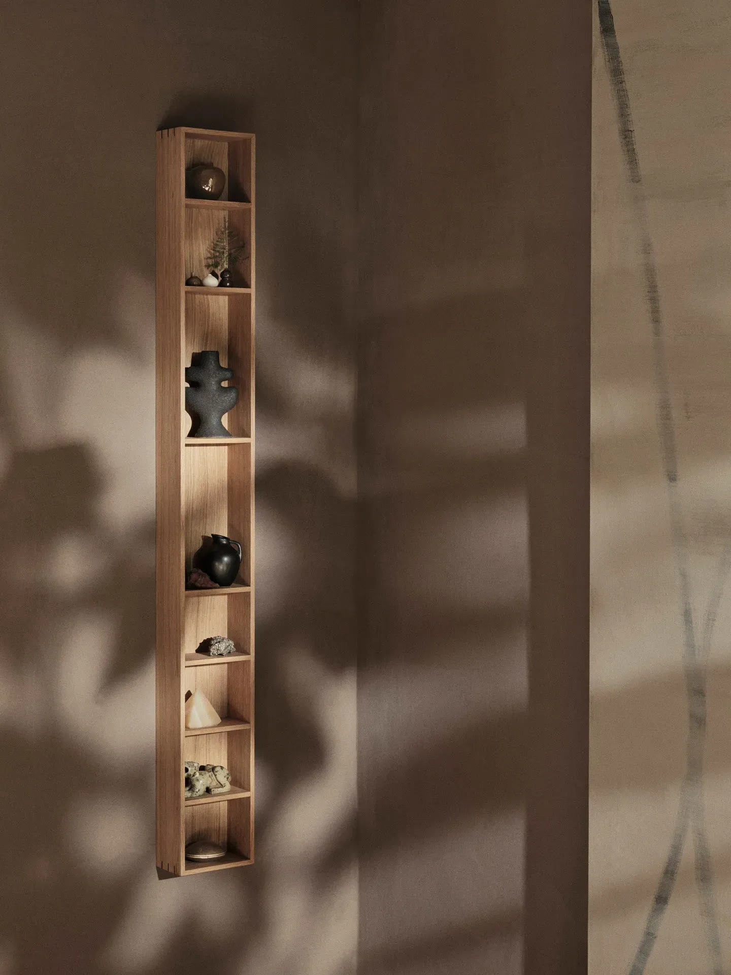 Bon Long Shelf - Oiled Oak