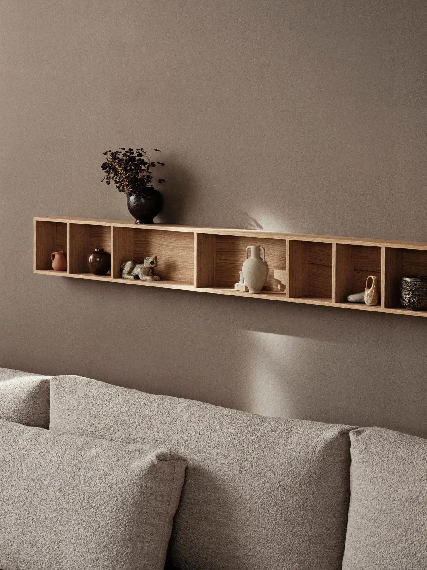Bon Long Shelf - Oiled Oak