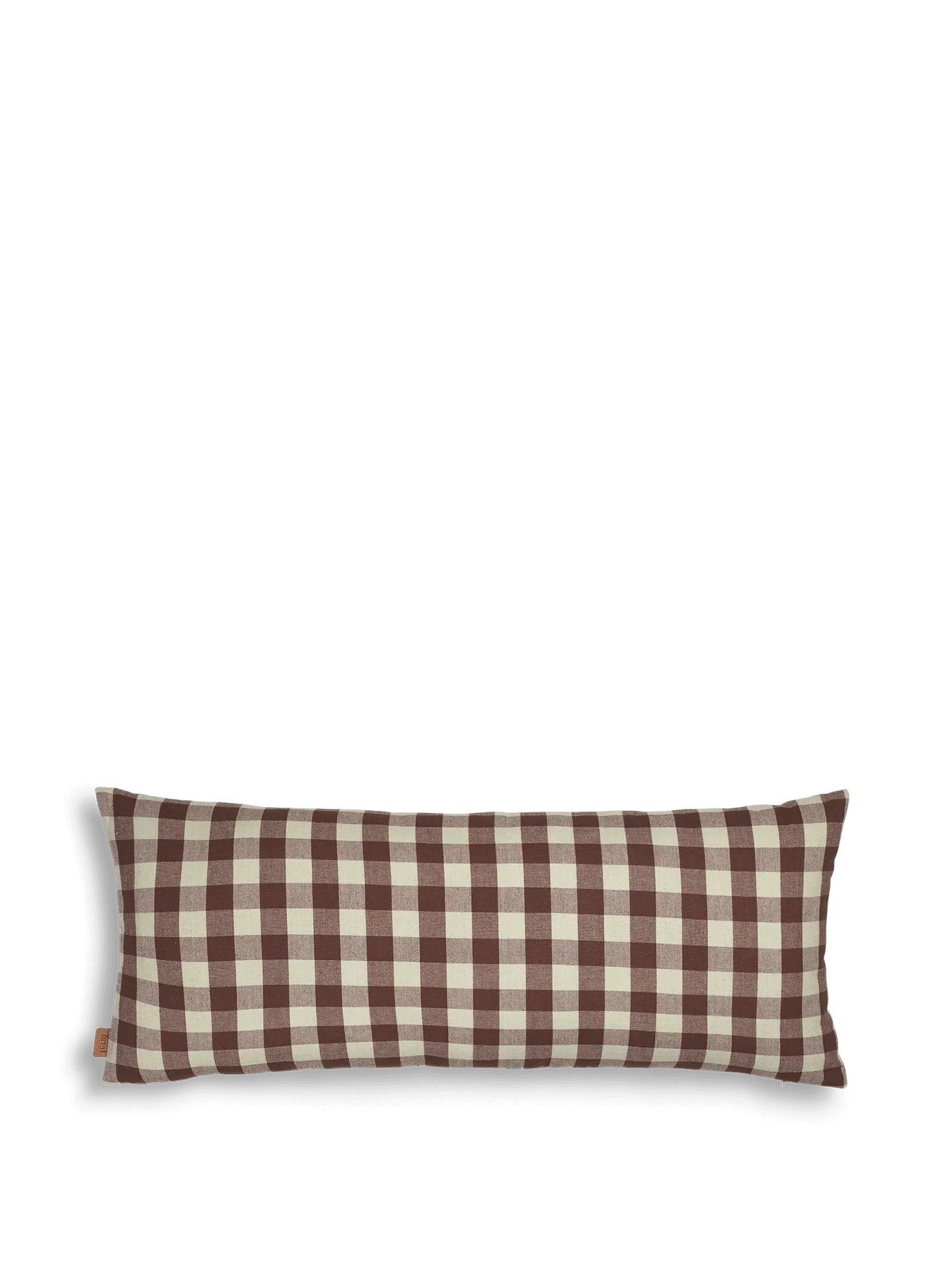 Bothy Check Cushion - Cinnamon image