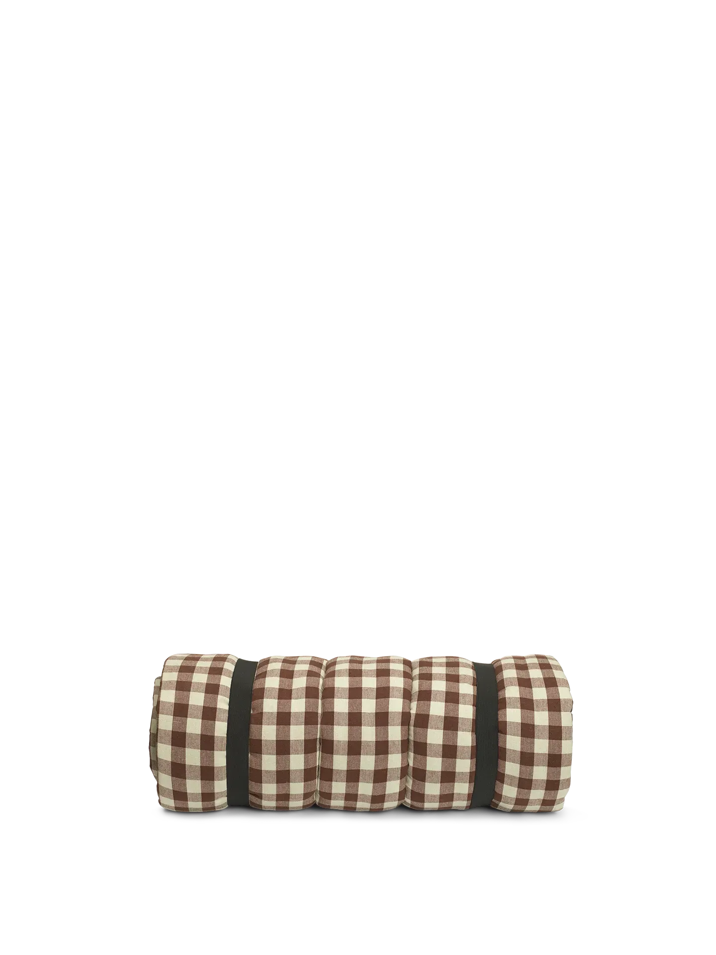 Bothy Check Quilted Mattress - Cinnamon