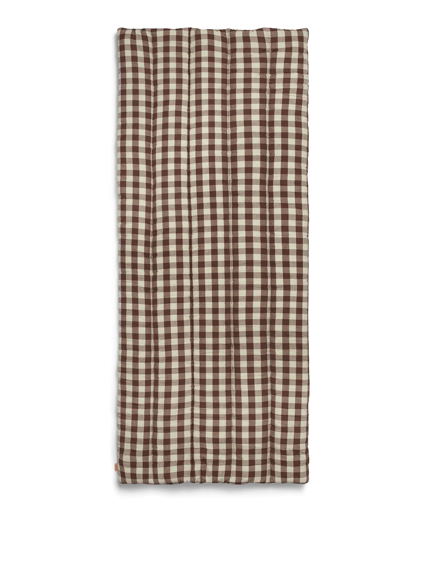 Bothy Check Quilted Mattress - Cinnamon image