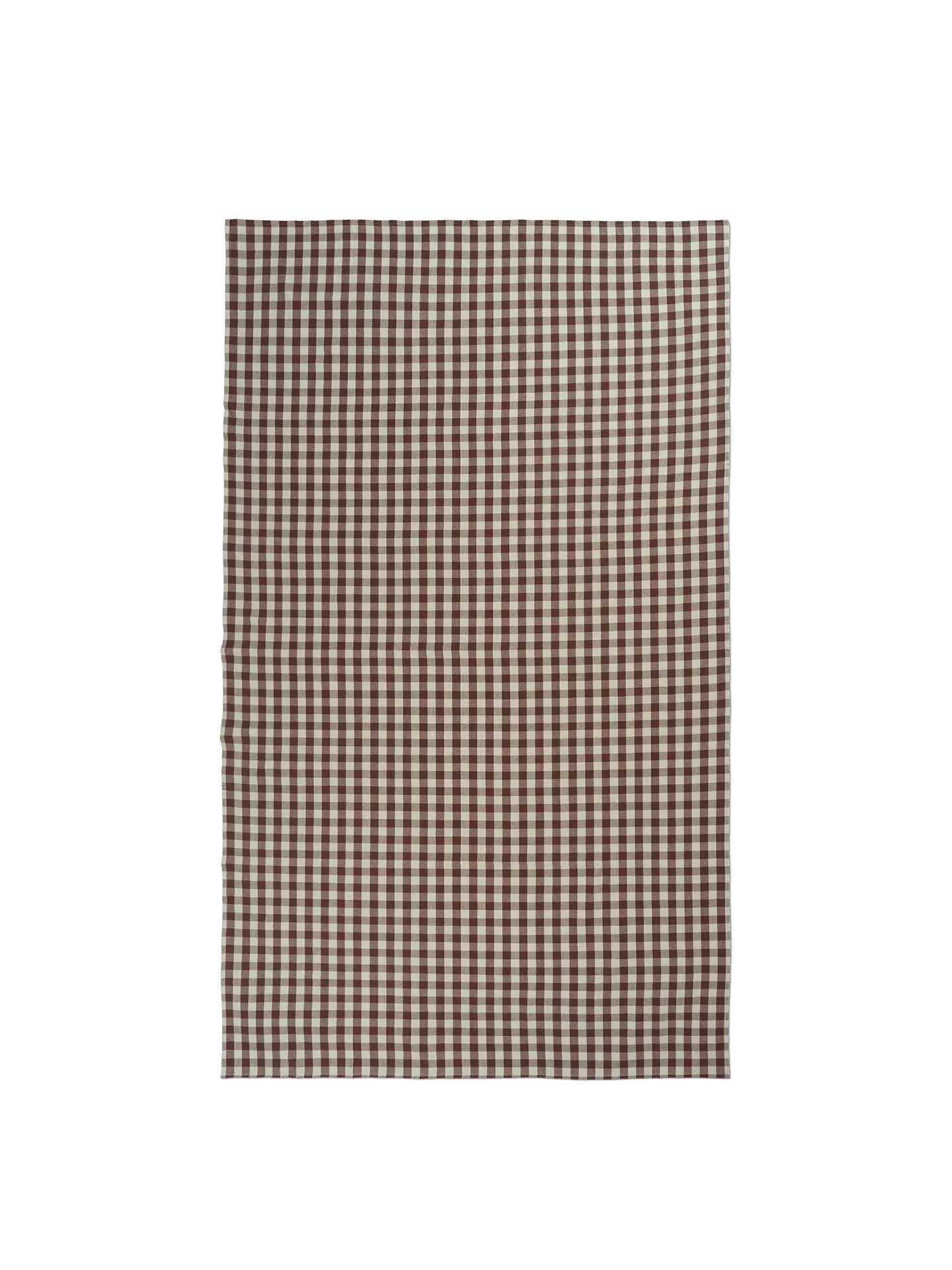 Bothy Check Table Cloth - Cinnamon/Grey Green image