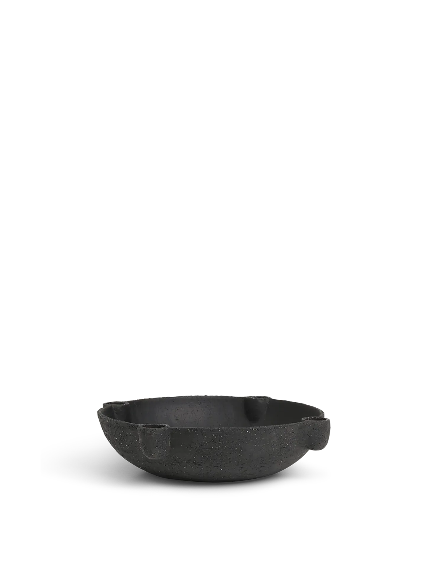 Bowl Large Candle Holder - Dark Grey, Ceramic image