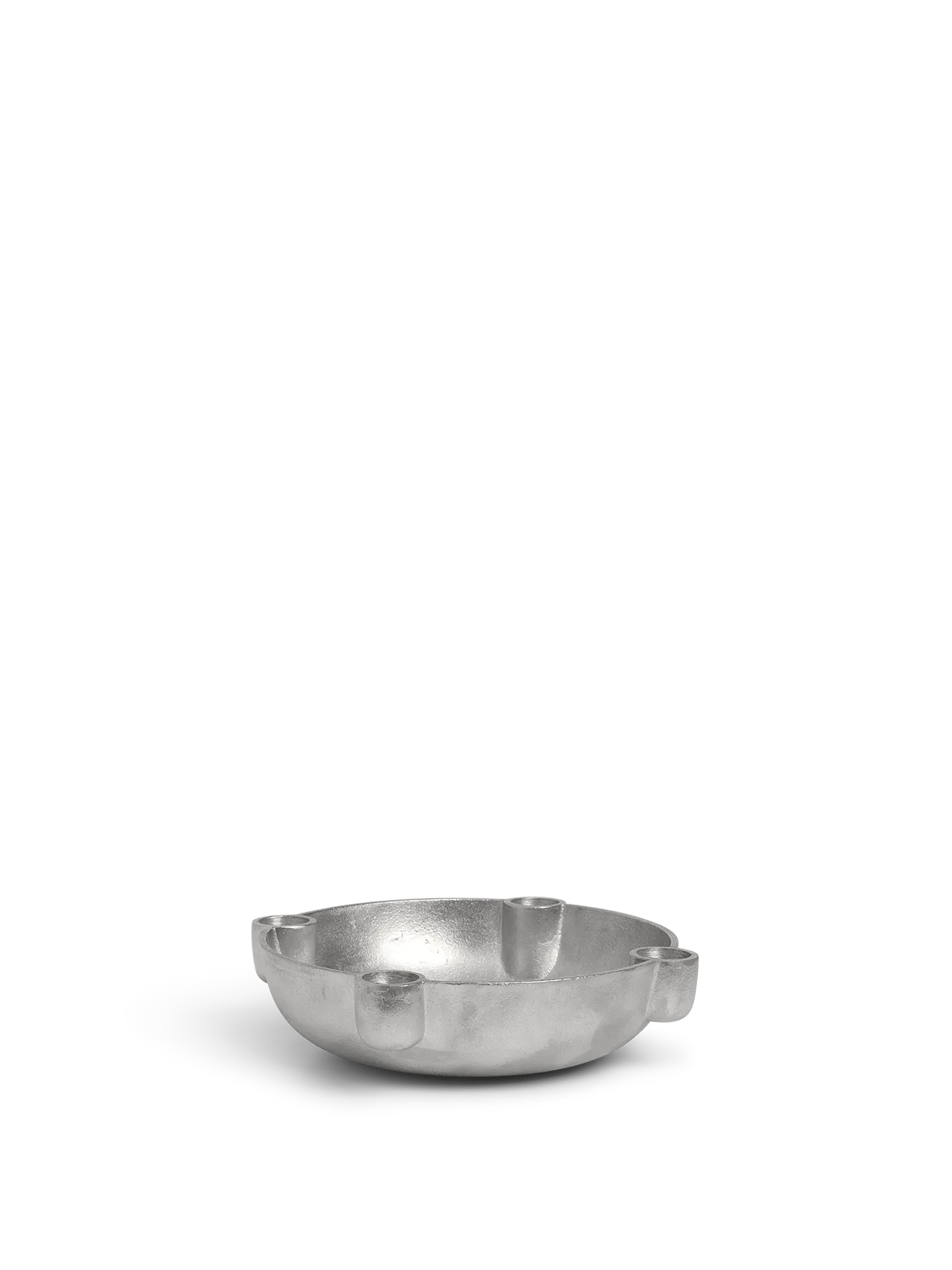 Bowl Medium Candle Holder - Aluminium image