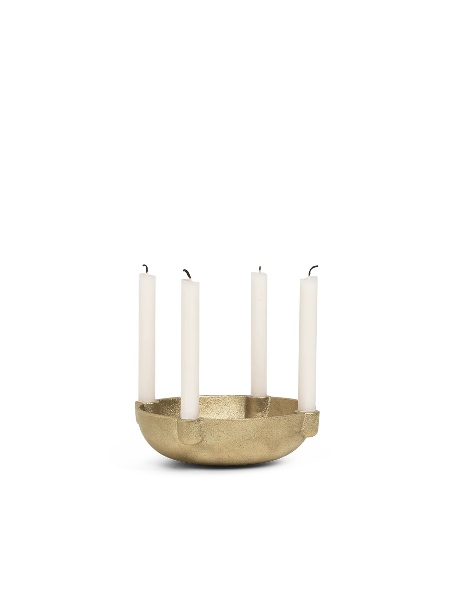 Bowl Small Candle Holder - Brass