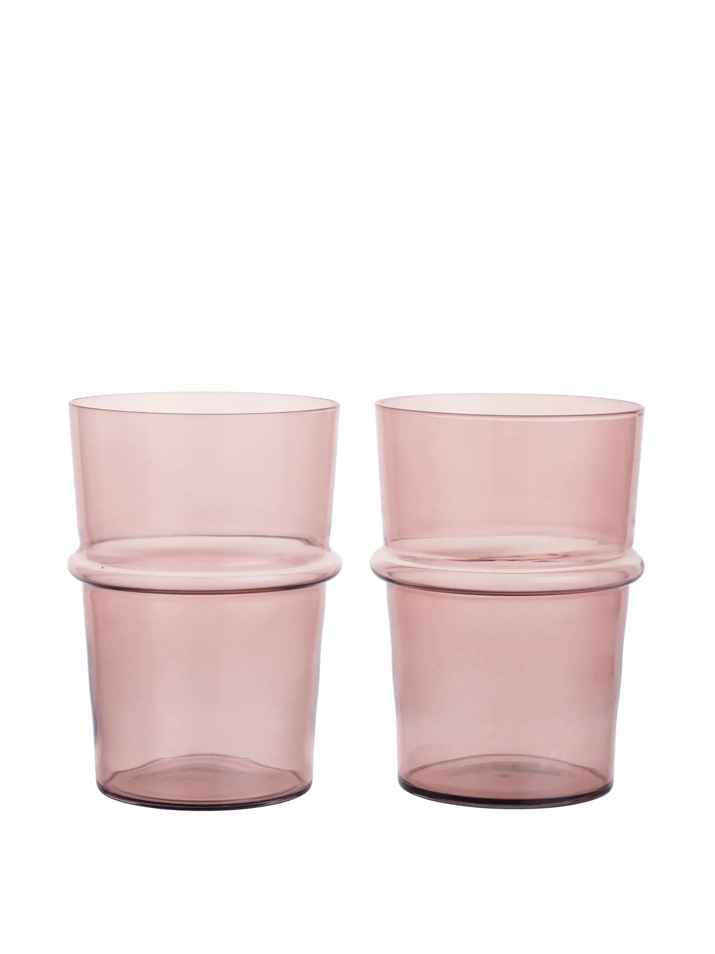 Boya Tall Glasses Set of 2 - Mauve