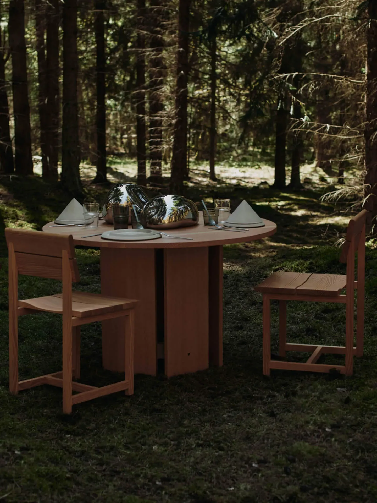 Boya Tall Glasses Set of 2 - Smoked Grey