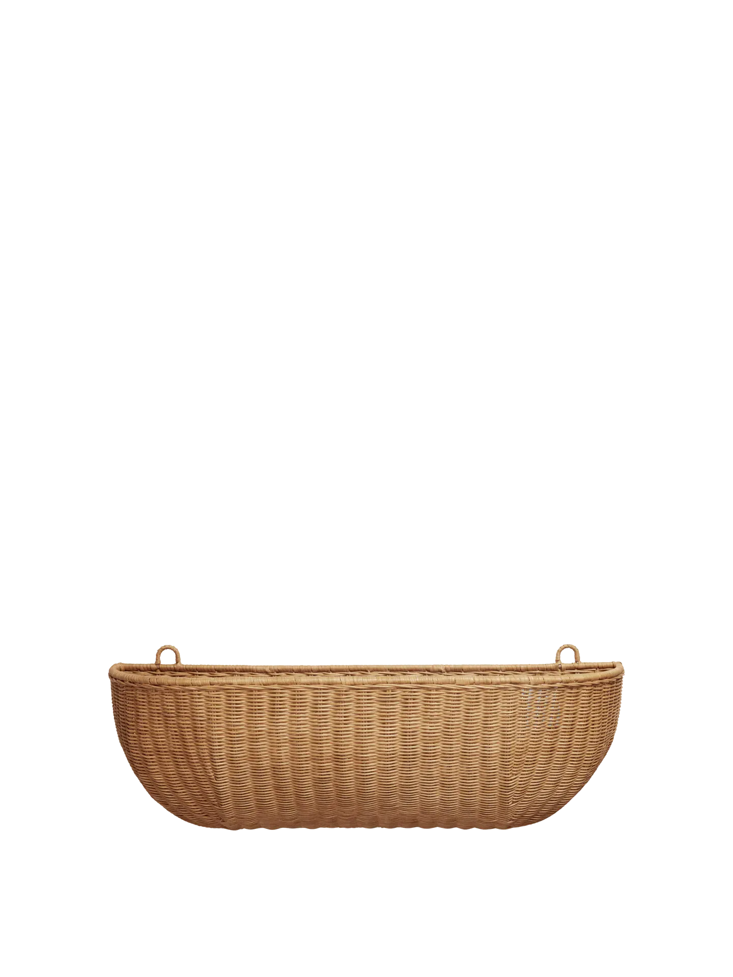 Braided Wall Pocket - Natural image