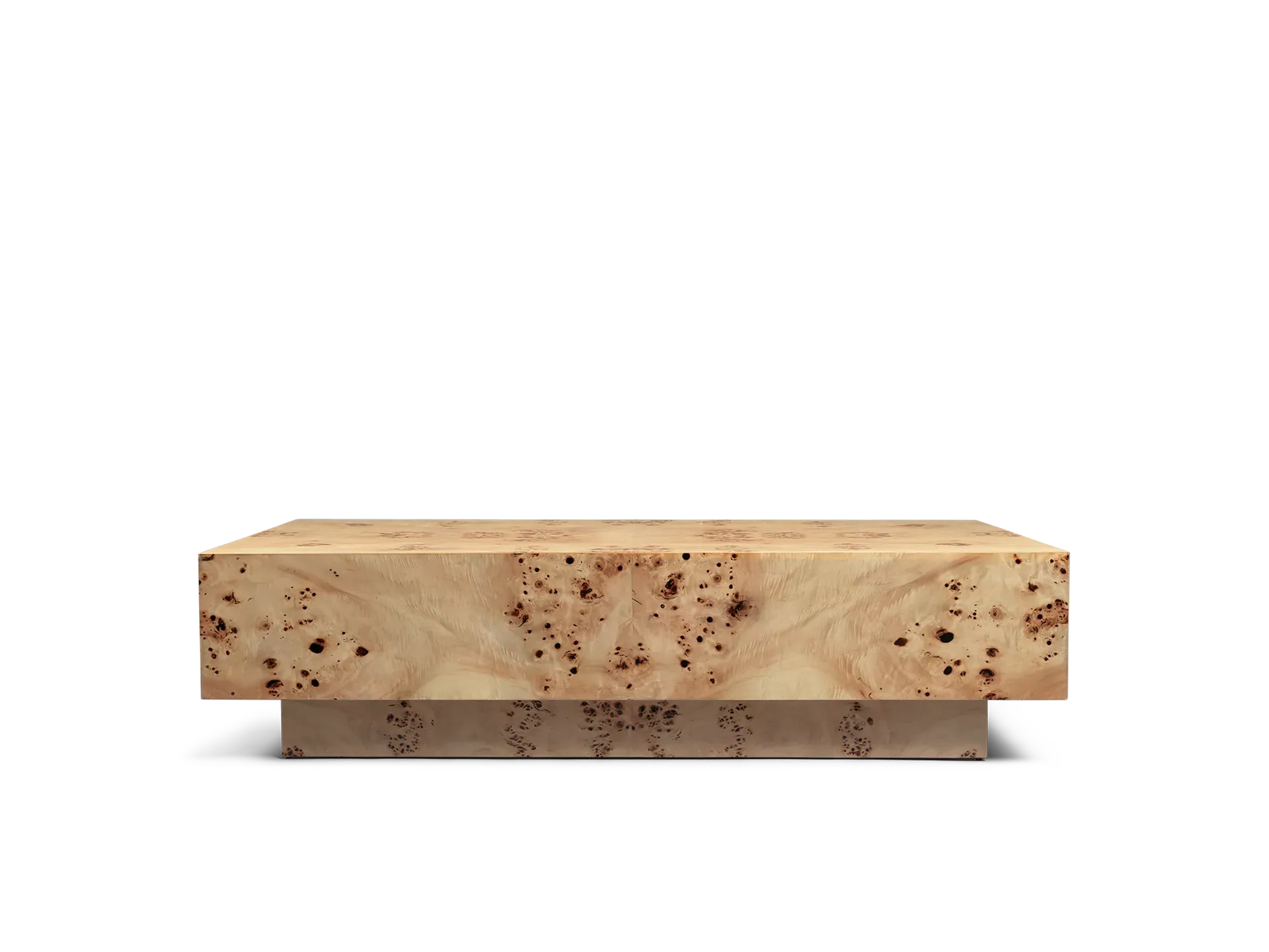 Burl Coffee Table - Natural image