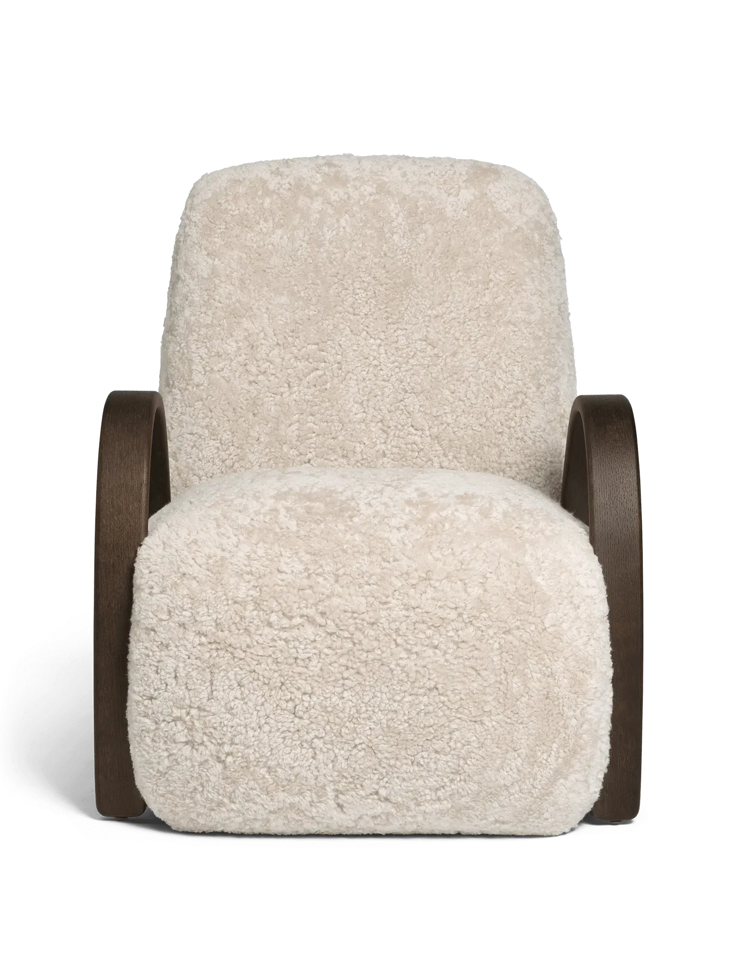 Buur Lounge Chair - Moonlight, Sheepskin