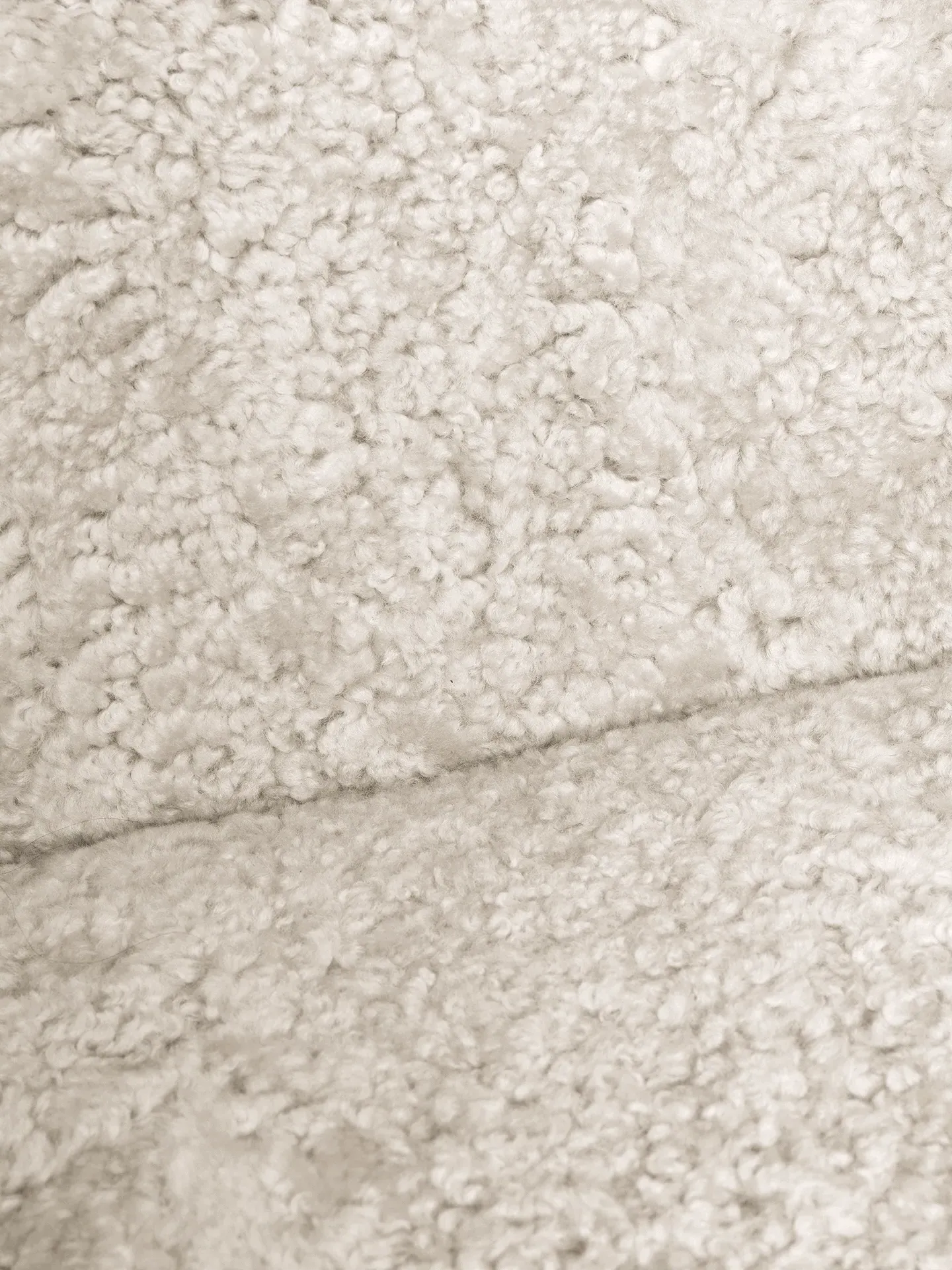 Buur Lounge Chair - Moonlight, Sheepskin